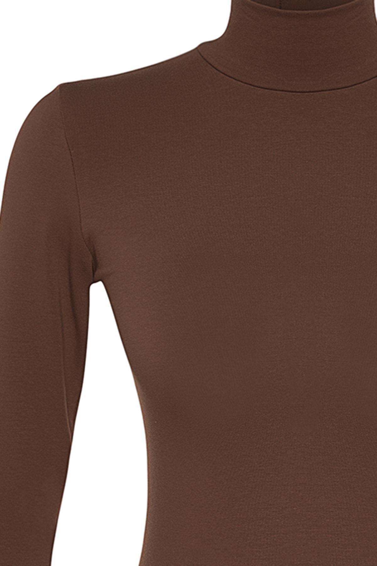 Collar Long Sleeve Bodysuit, , large image number 6