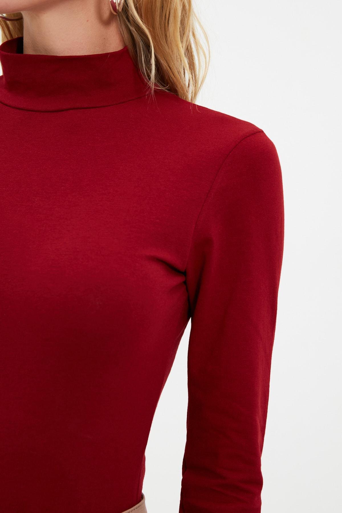 Burgundy Women Bodysuit, , large image number 2
