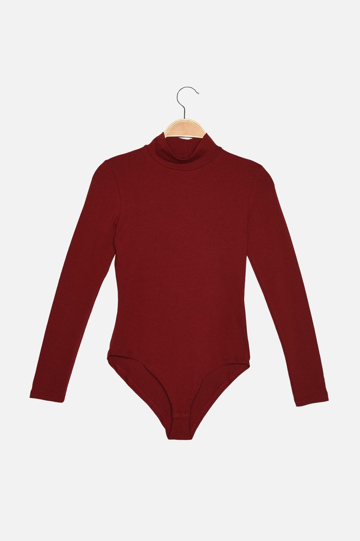 Burgundy Women Bodysuit, , large image number 4