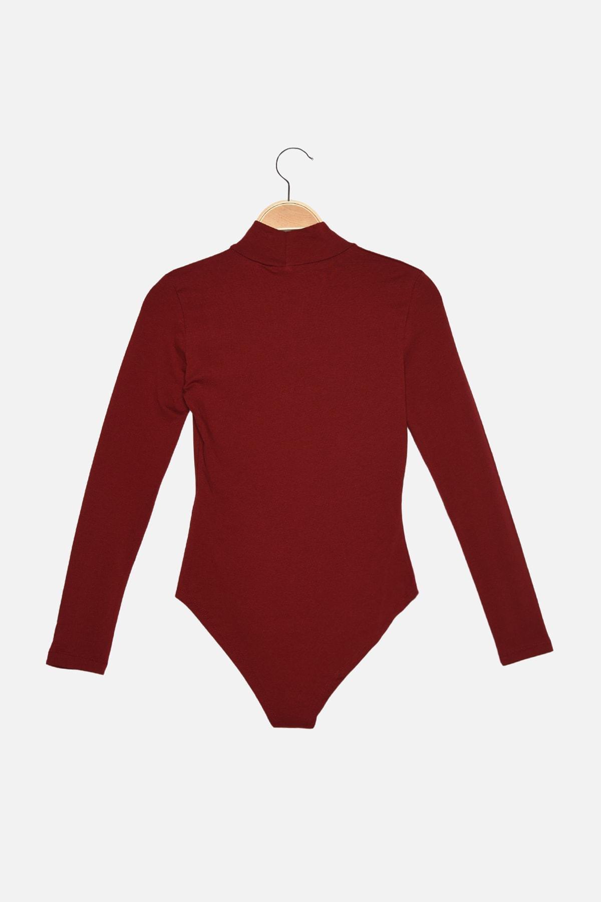 Burgundy Women Bodysuit, , large image number 6