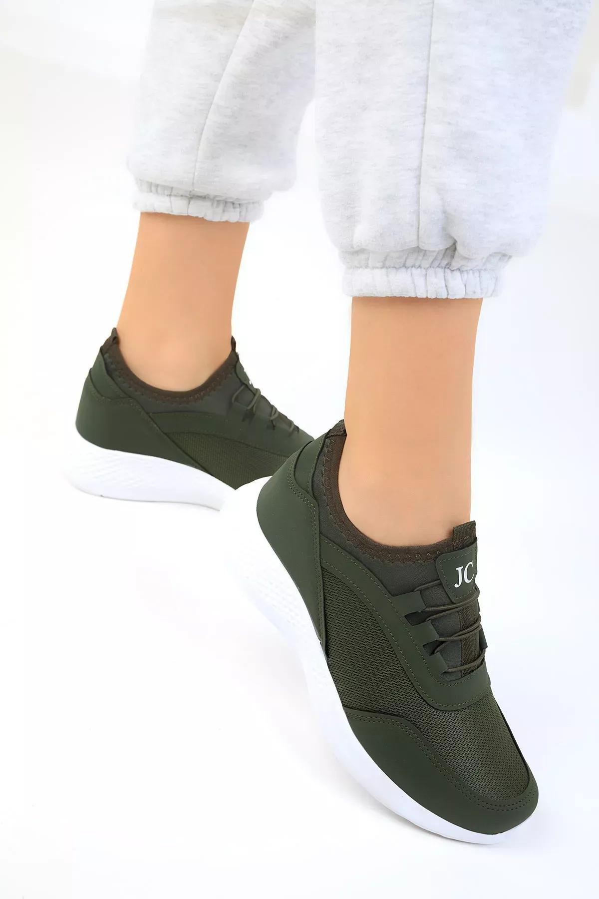 Green Womens Sneakers 15226, , large image number 0
