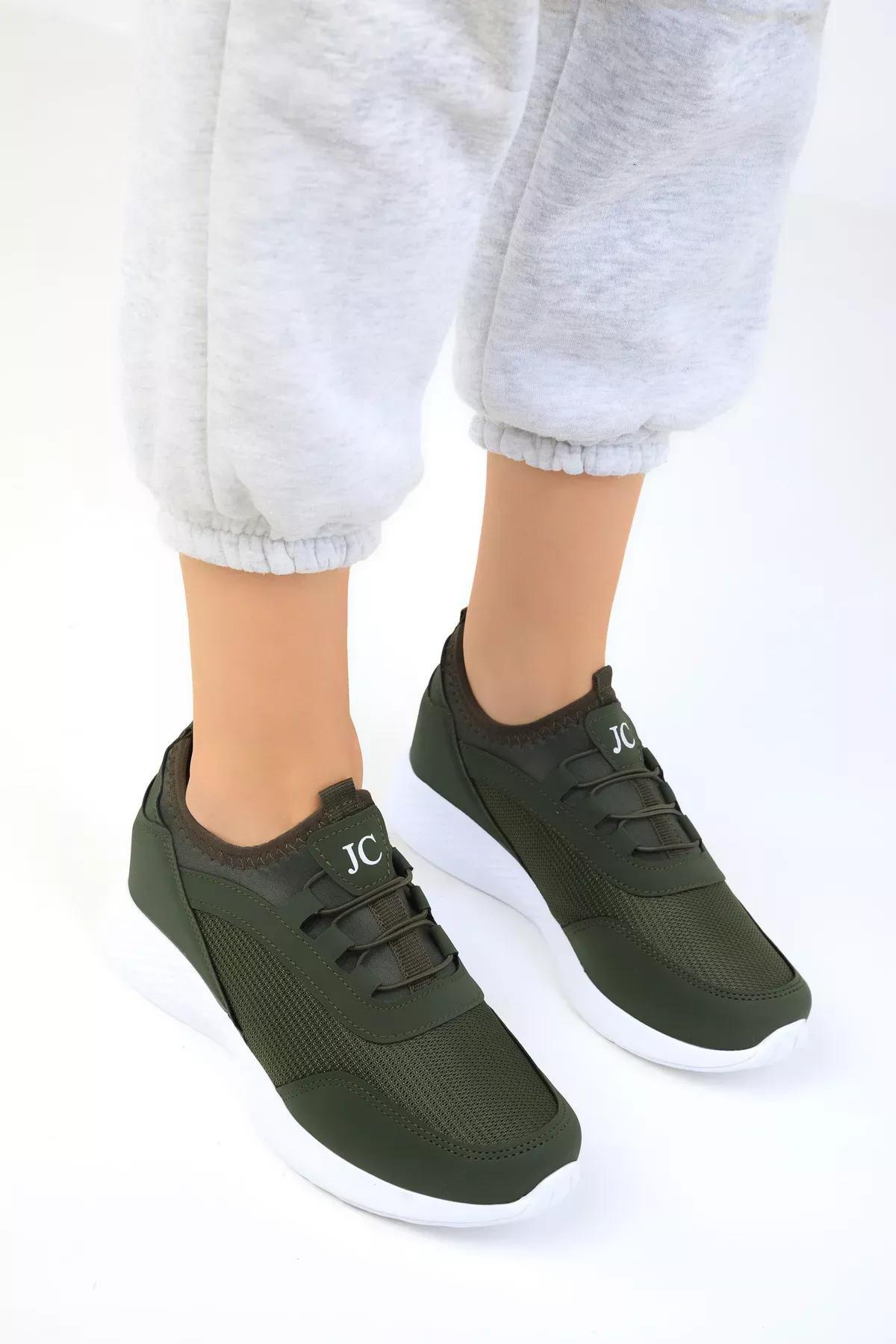 Green Womens Sneakers 15226, , large image number 1