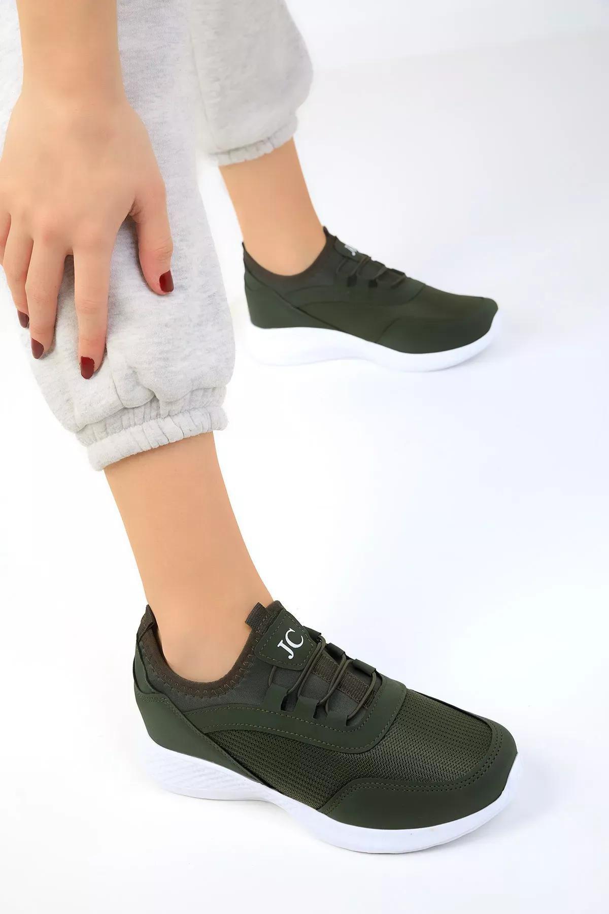 Green Womens Sneakers 15226, , large image number 3