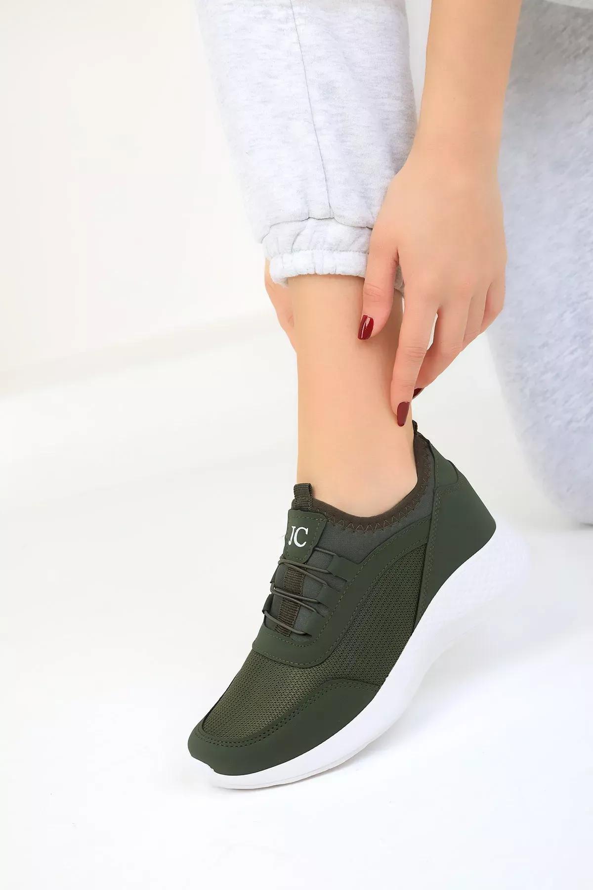 Green Womens Sneakers 15226, , large image number 4