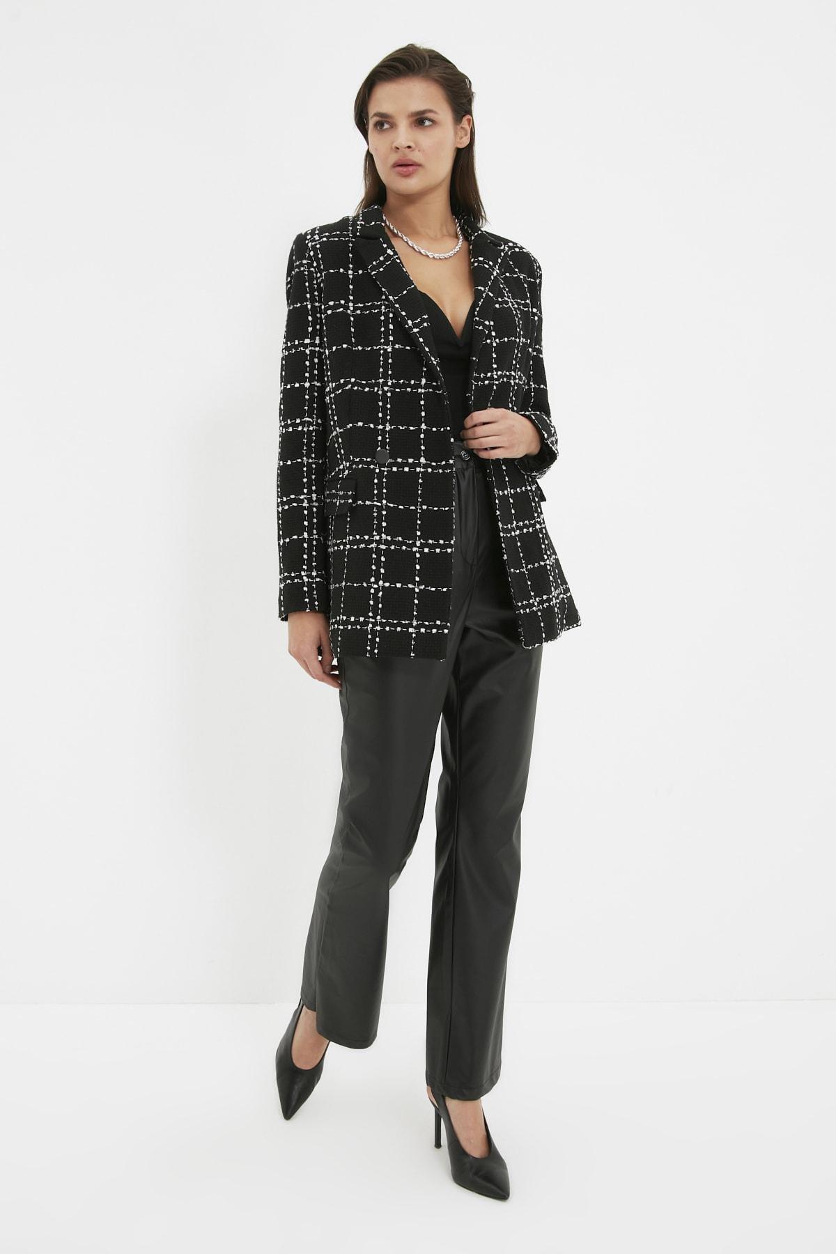 Black Oversize Blazer, , large image number 8