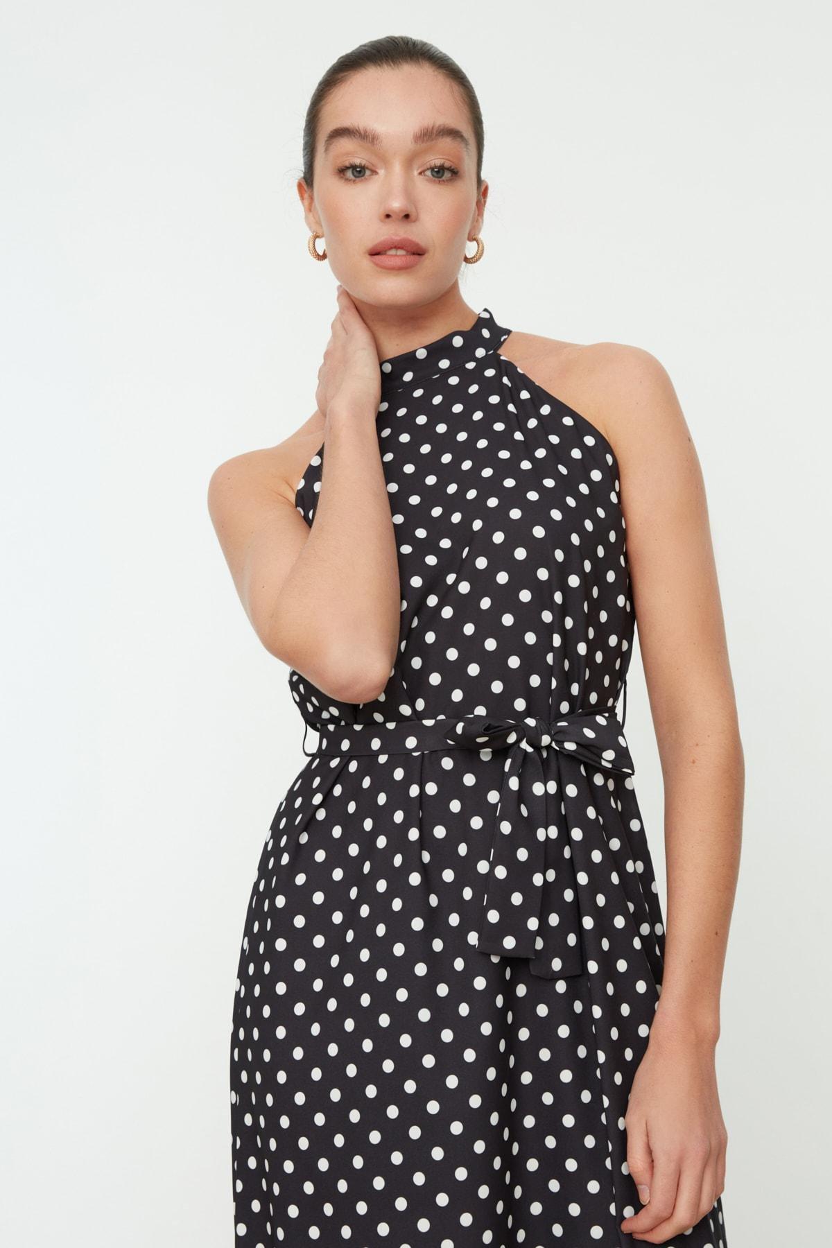 Multicolour Belted Midi Dress, , large image number 2