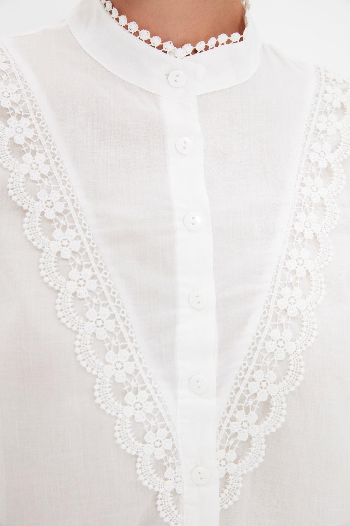 White Regular Shirt, , large image number 3