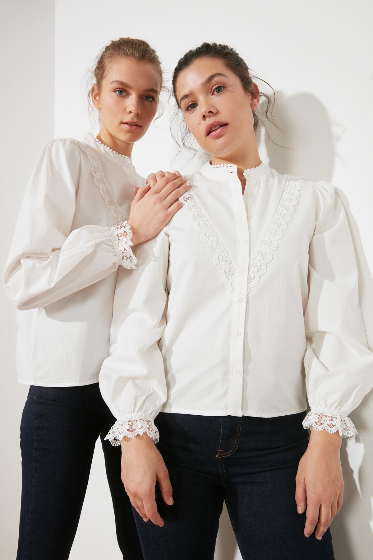 White Regular Shirt, , large image number 5