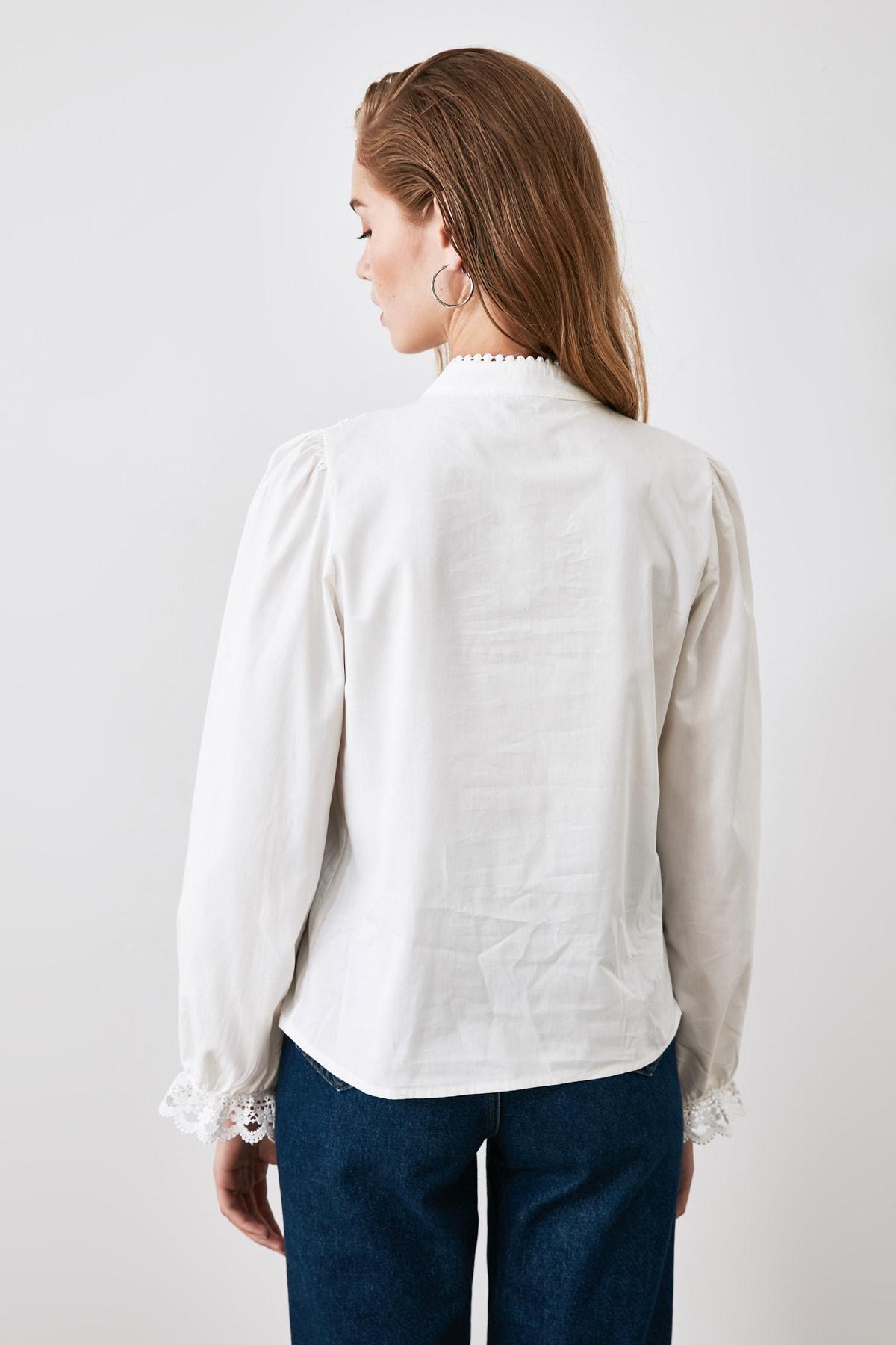 White Regular Shirt, , large image number 7