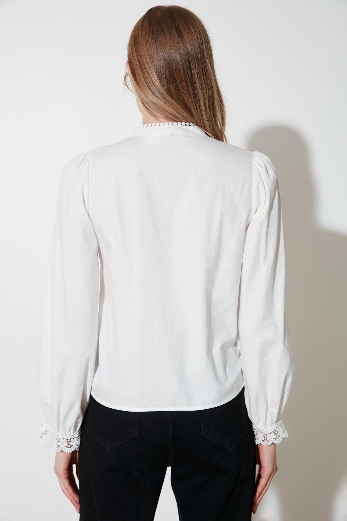 White Regular Shirt, , large image number 8