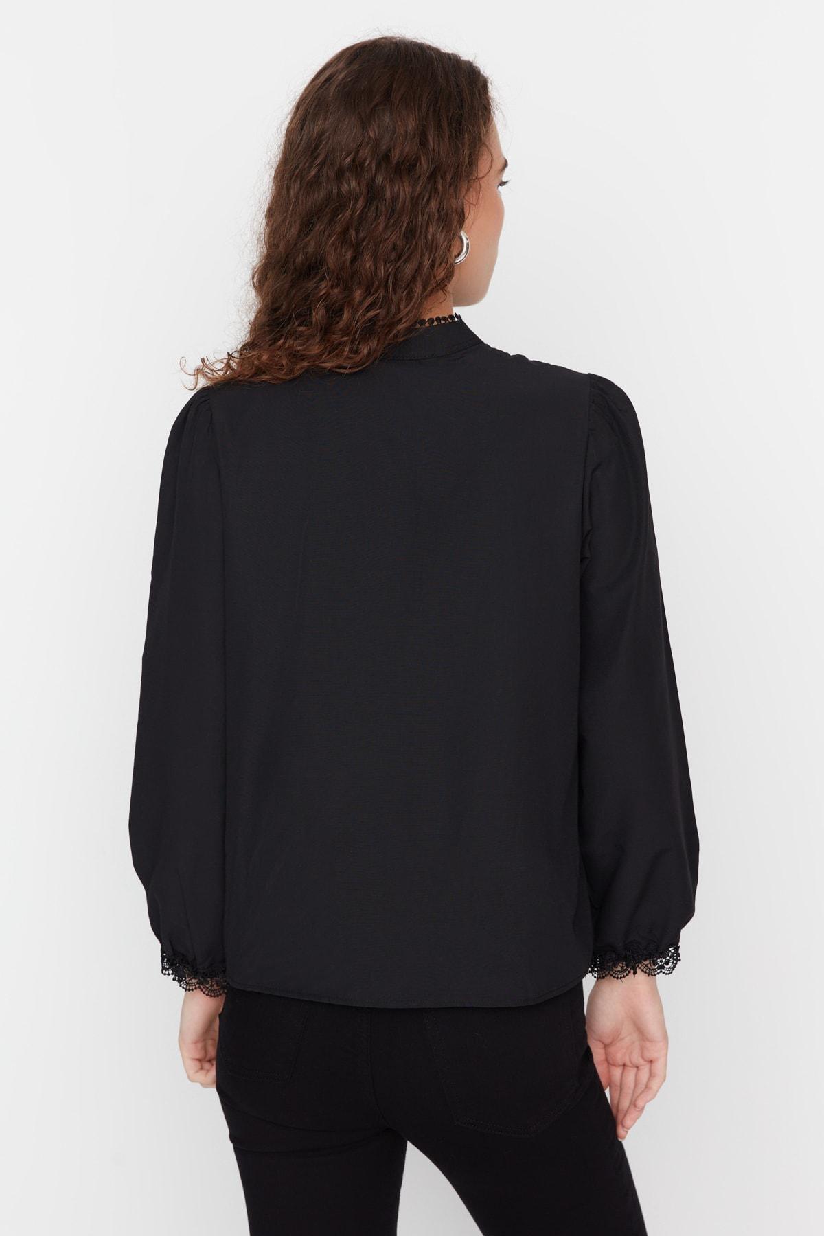 Black Regular Shirt, , large image number 8