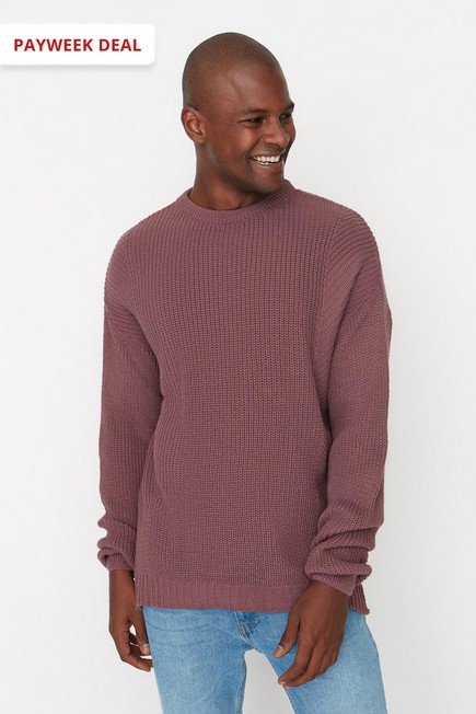 Trendyol - Pink Oversize Sweater