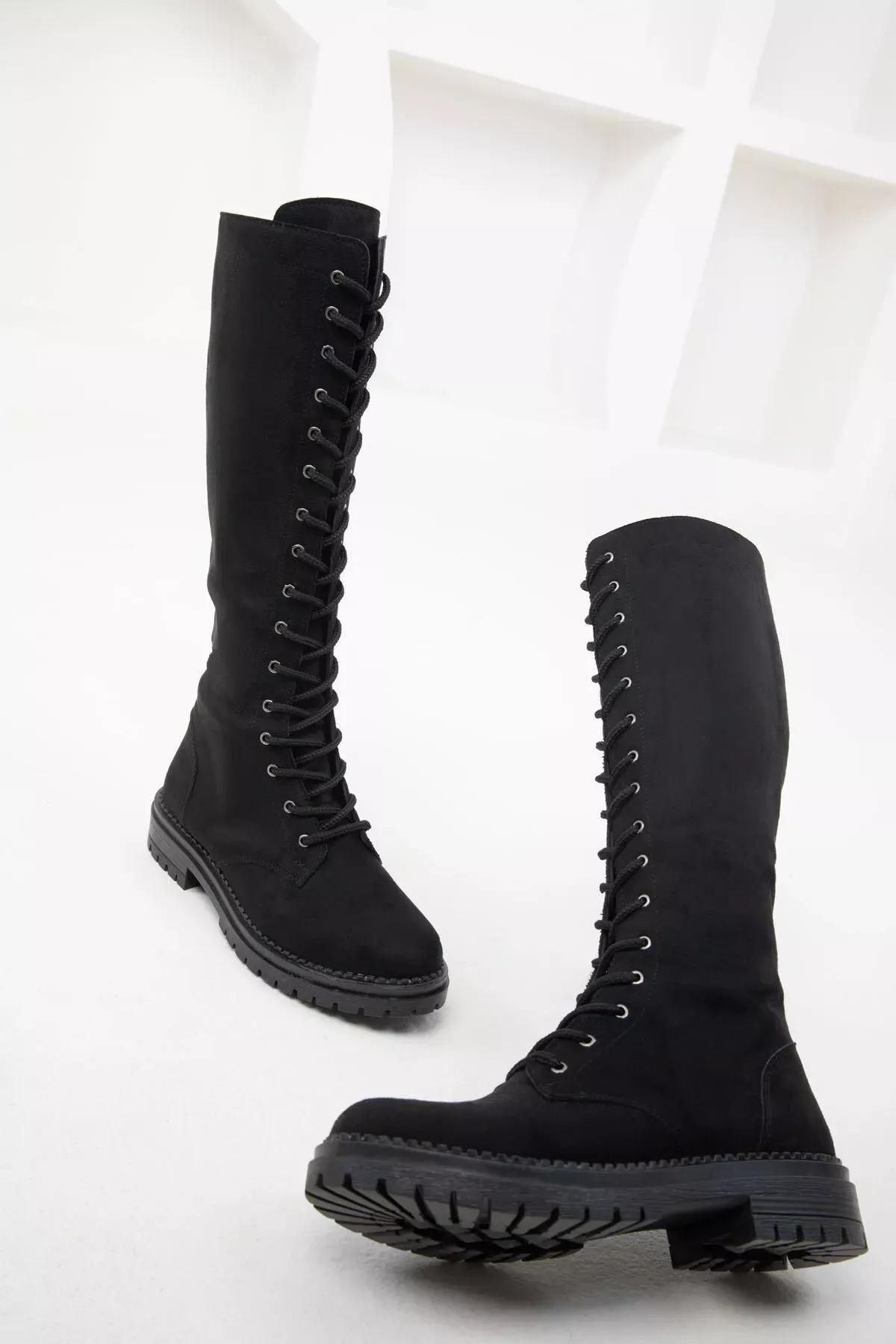 Black Suede Boots, C101_2531, large image number 3