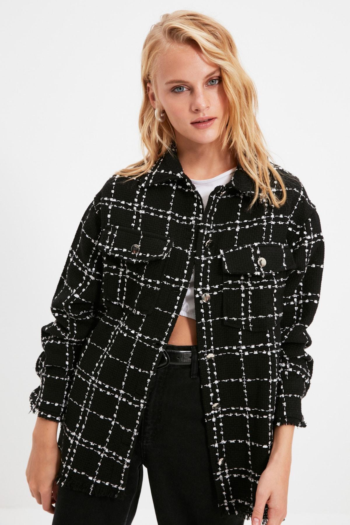 Black Oversize Shirt, , medium