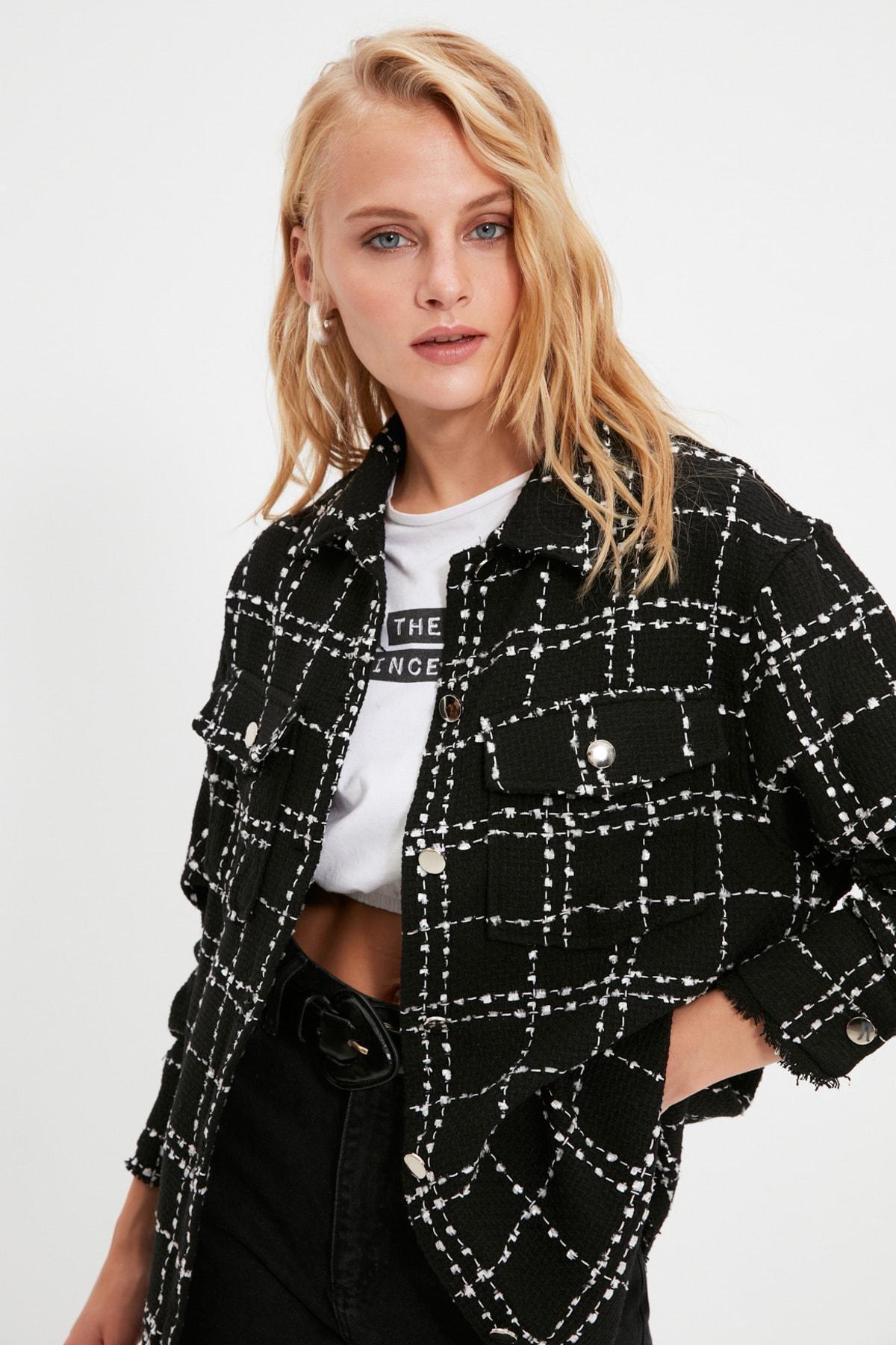 Black Oversize Shirt, , large image number 7