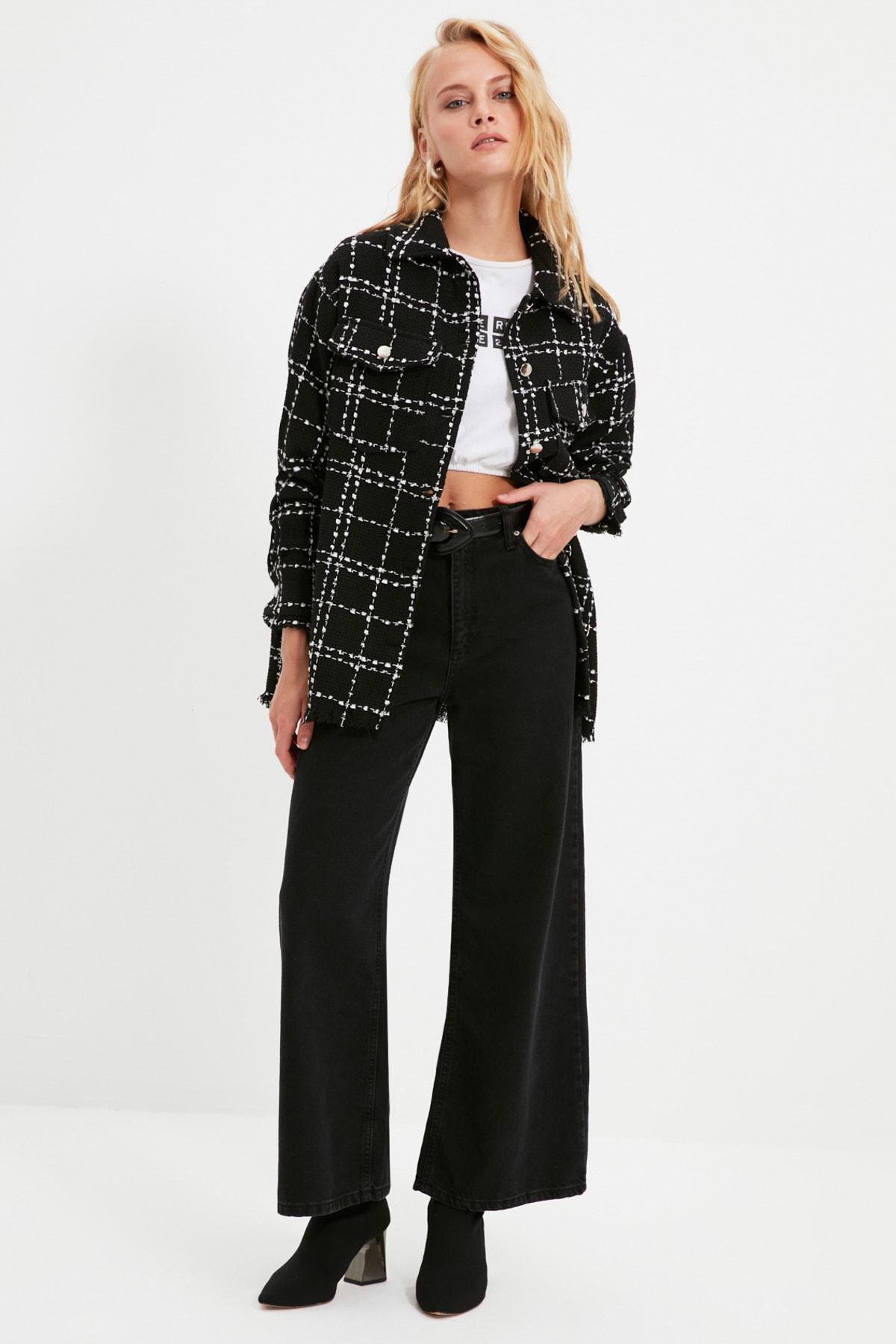 Black Oversize Shirt, , large image number 8