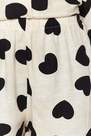 Trendyol - Cream Heart Pyjama Set