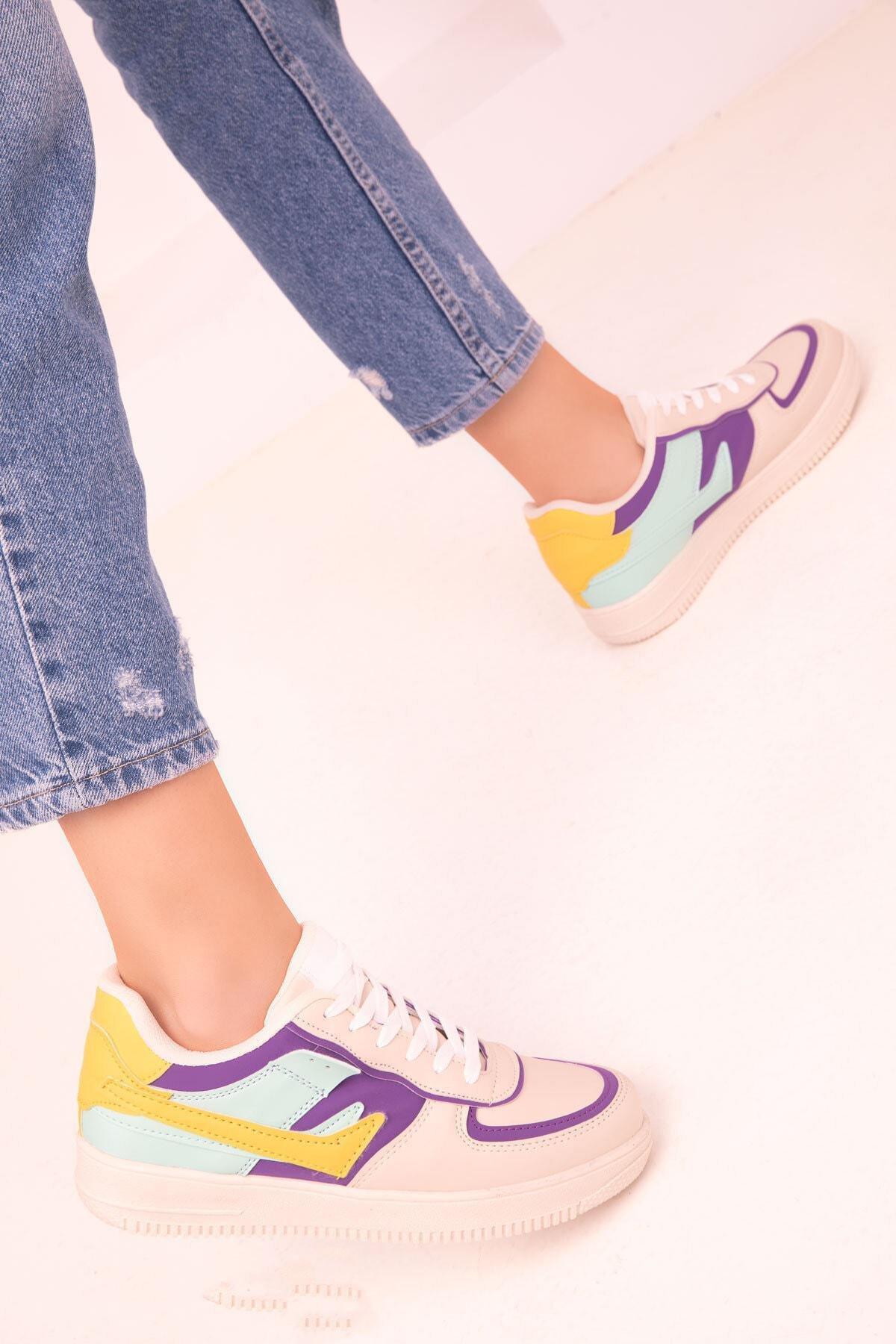Multicolour Flat Sneakers, C101_2489, large image number 3