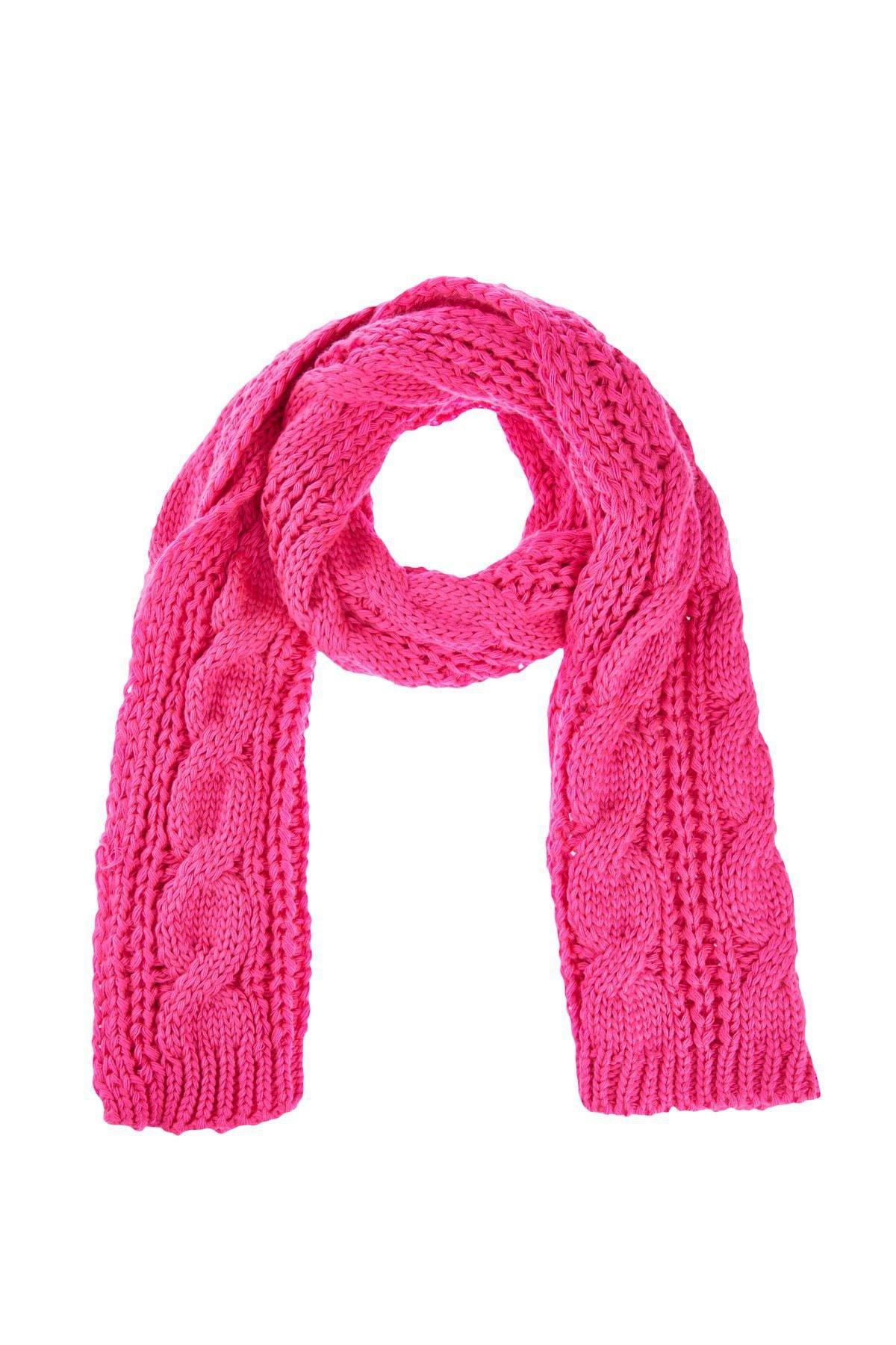 Pink Textured Business Scarf, Pink, large image number 2