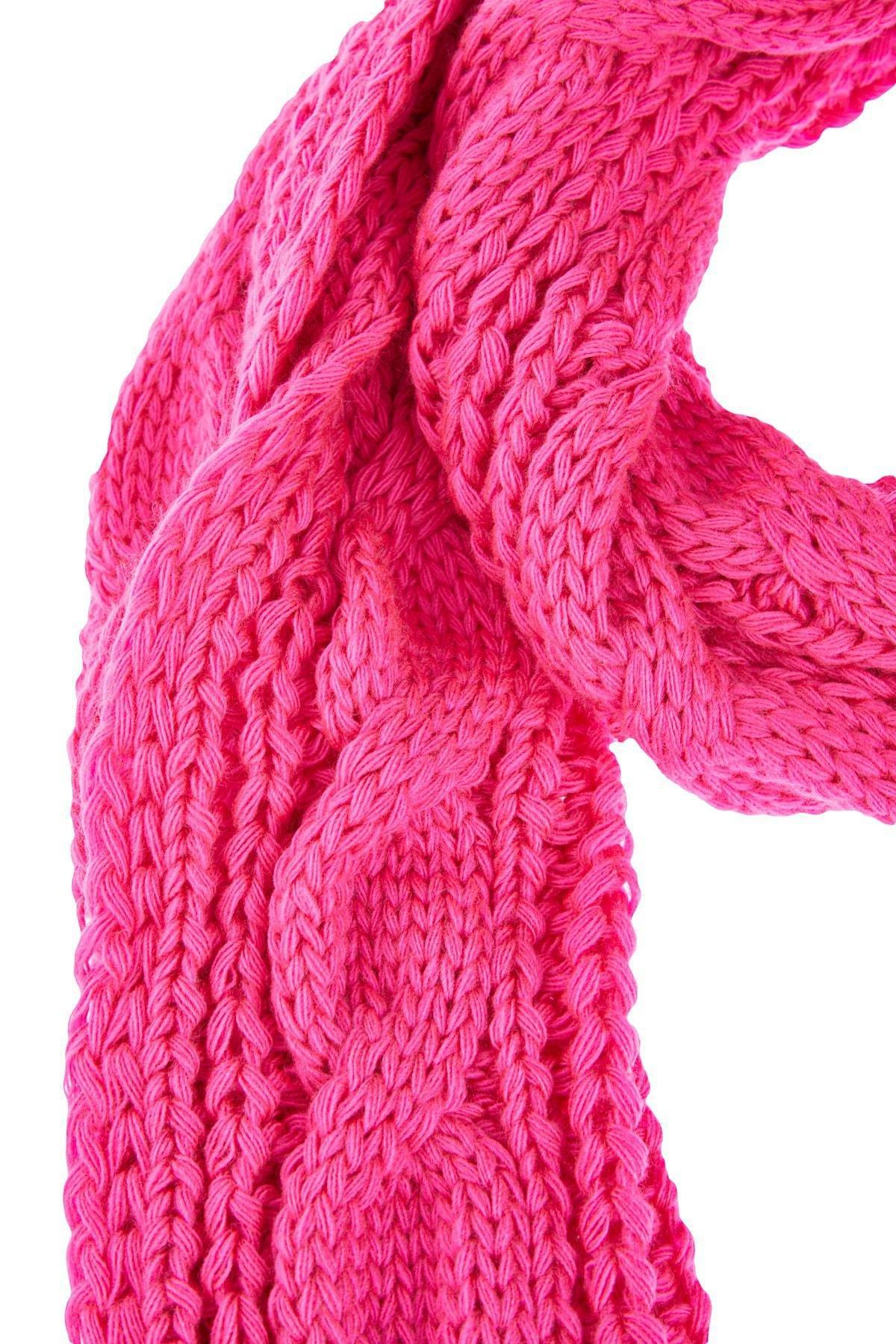 Pink Textured Business Scarf, Pink, large image number 3