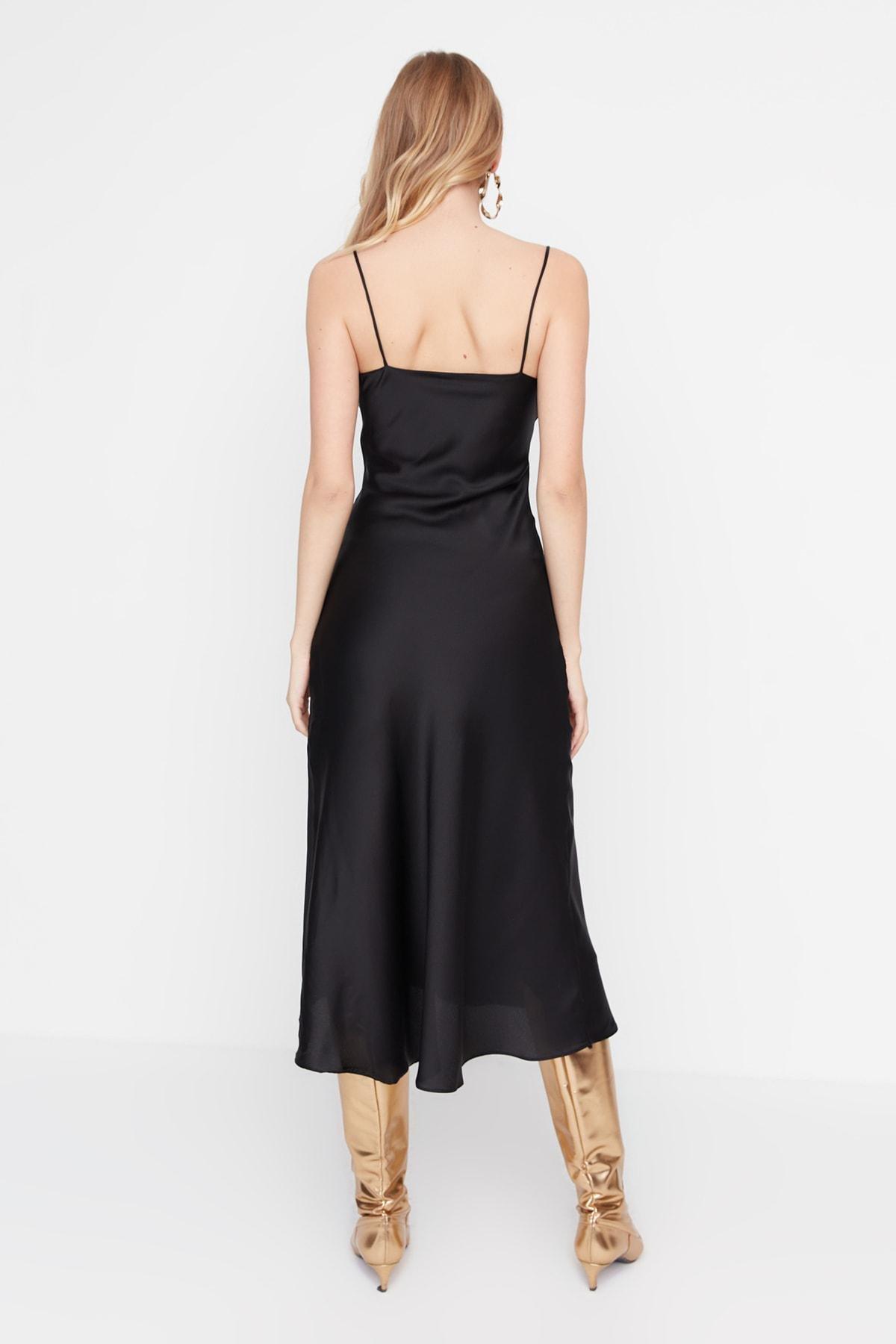 Black Shift Dress, , large image number 4