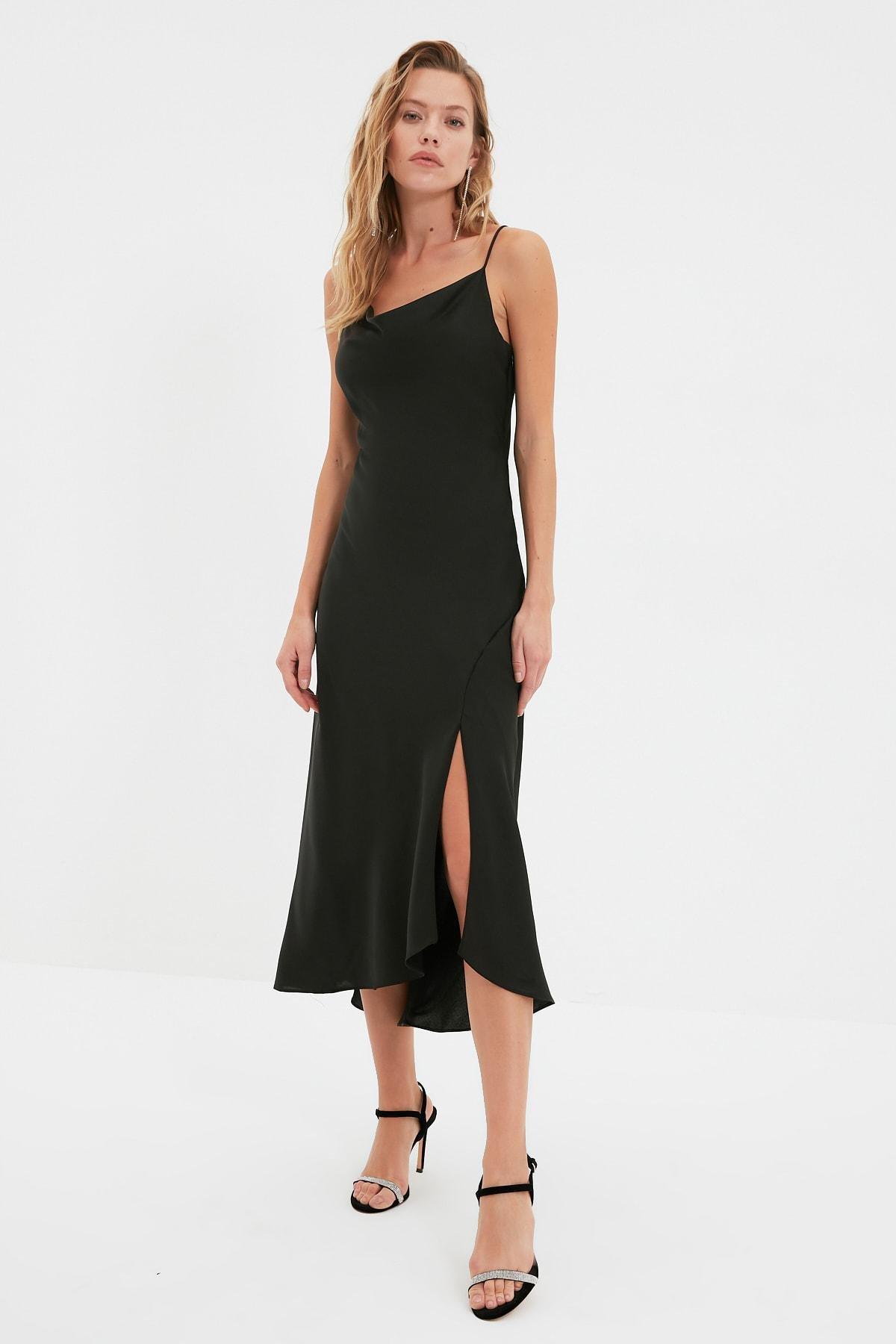 Black Shift Dress, , large image number 5