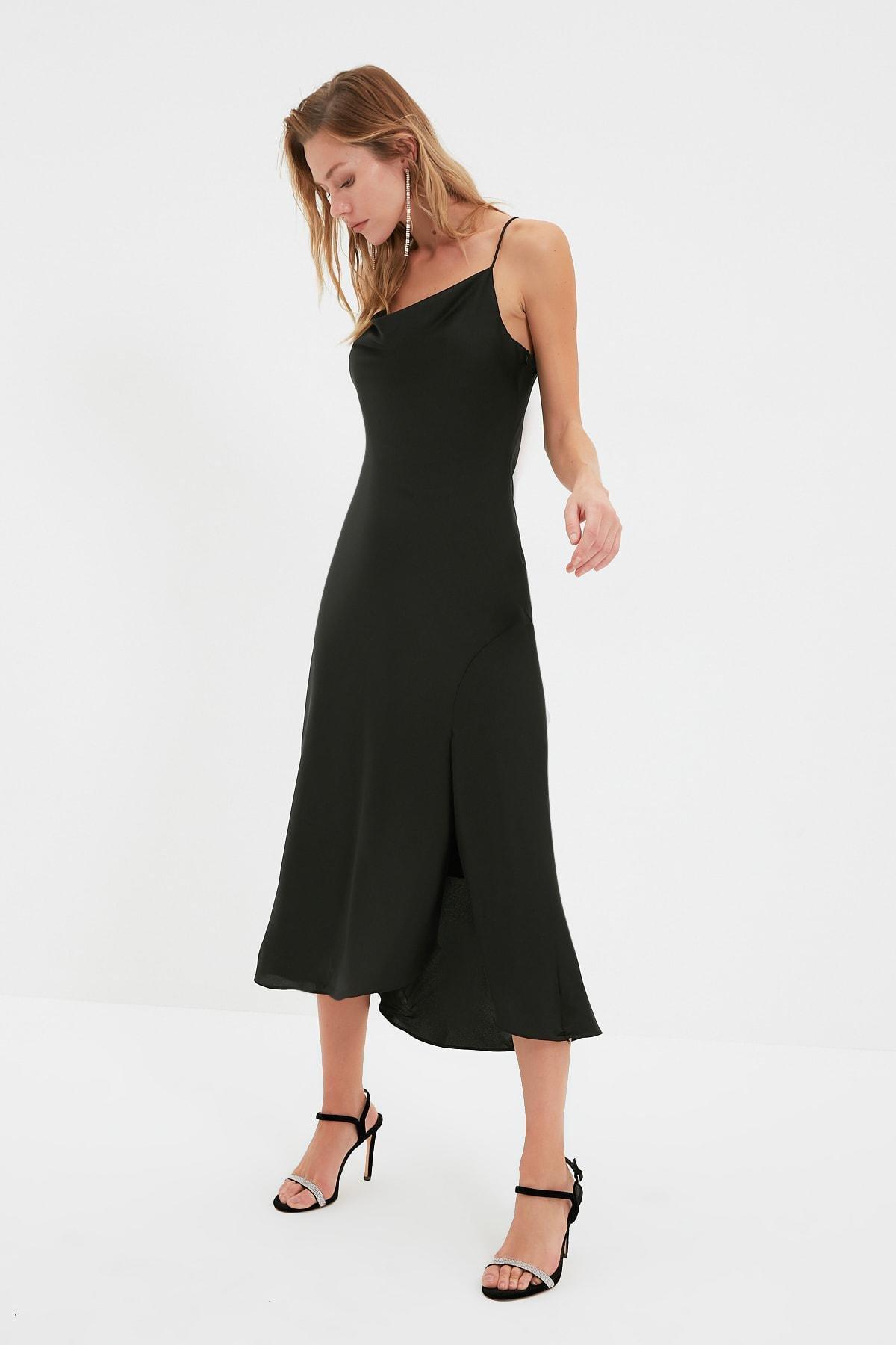 Black Shift Dress, , large image number 6