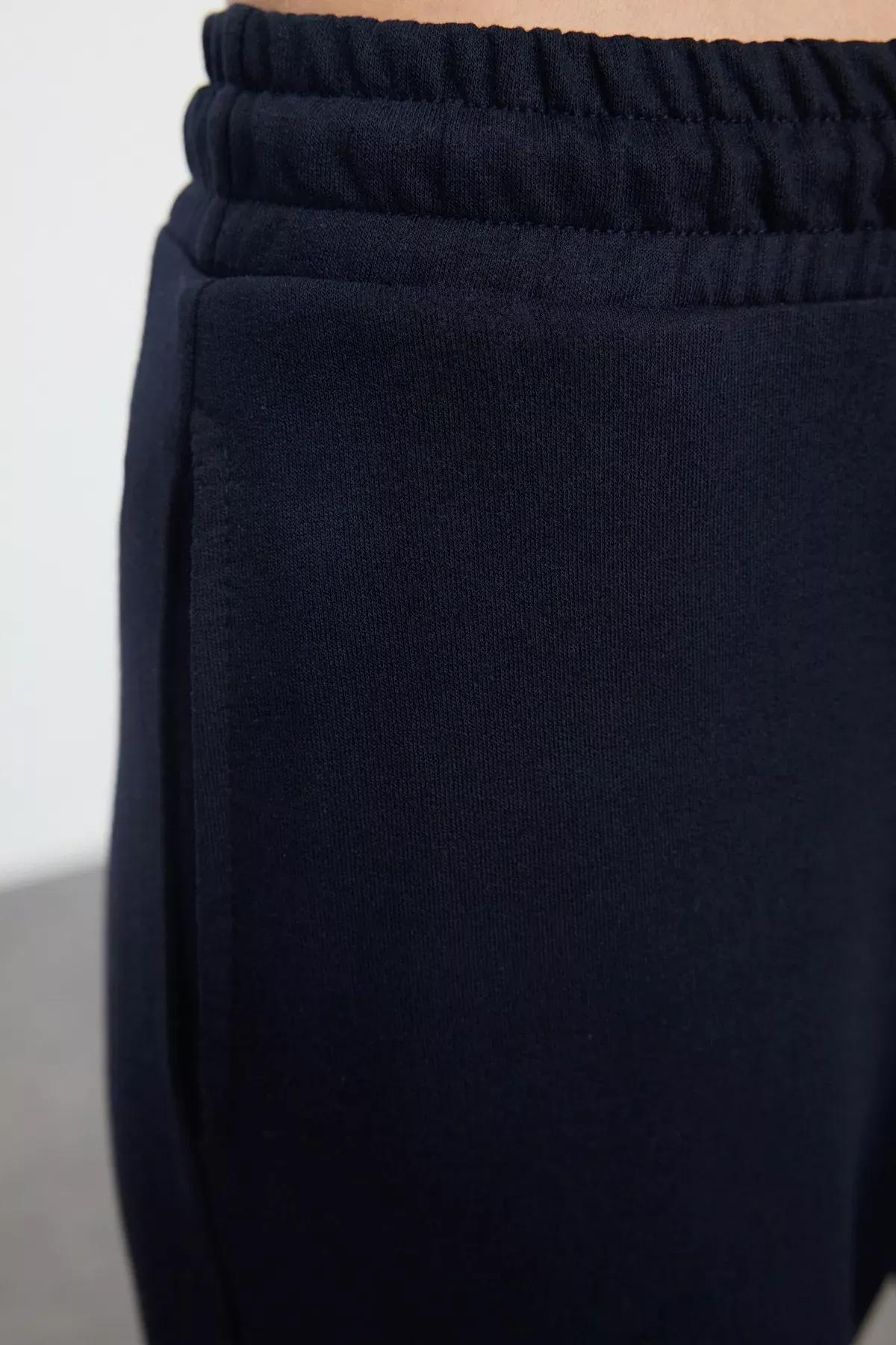 Navy Jogger Knit Sweatpants, C101_4136, large image number 3