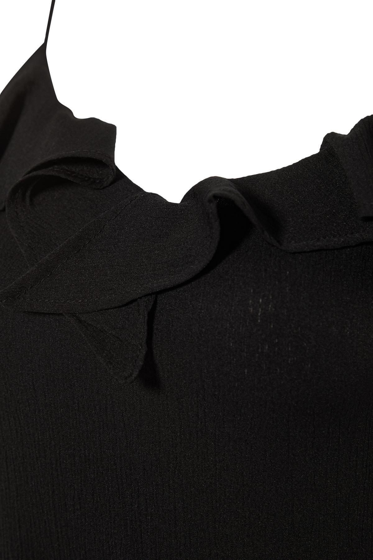 Black Halter Neck Beach Dress, , large image number 9