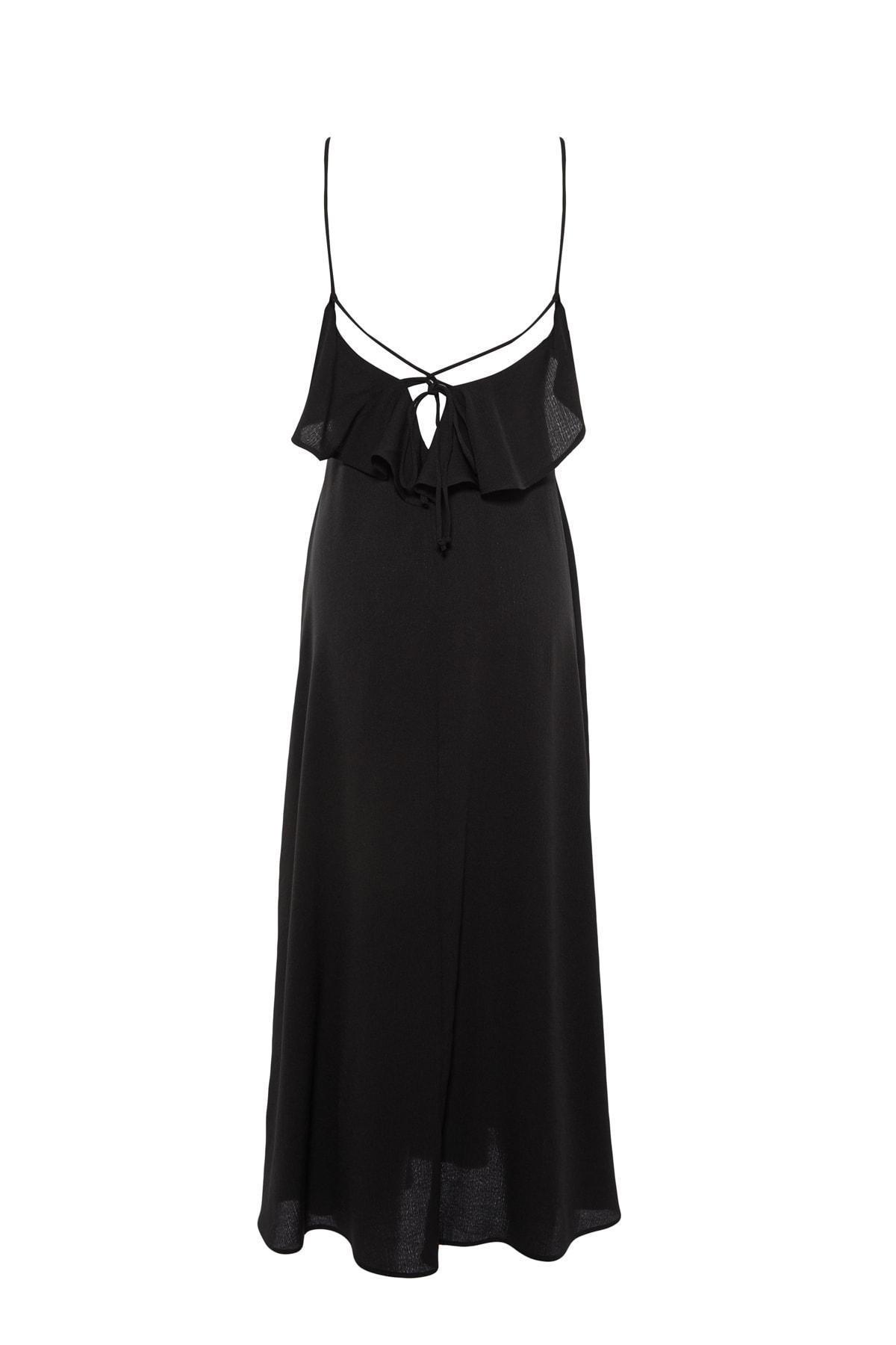 Black Halter Neck Beach Dress, , large image number 11