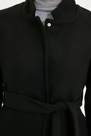 Trendyol - Black Double Breasted Midi Coat