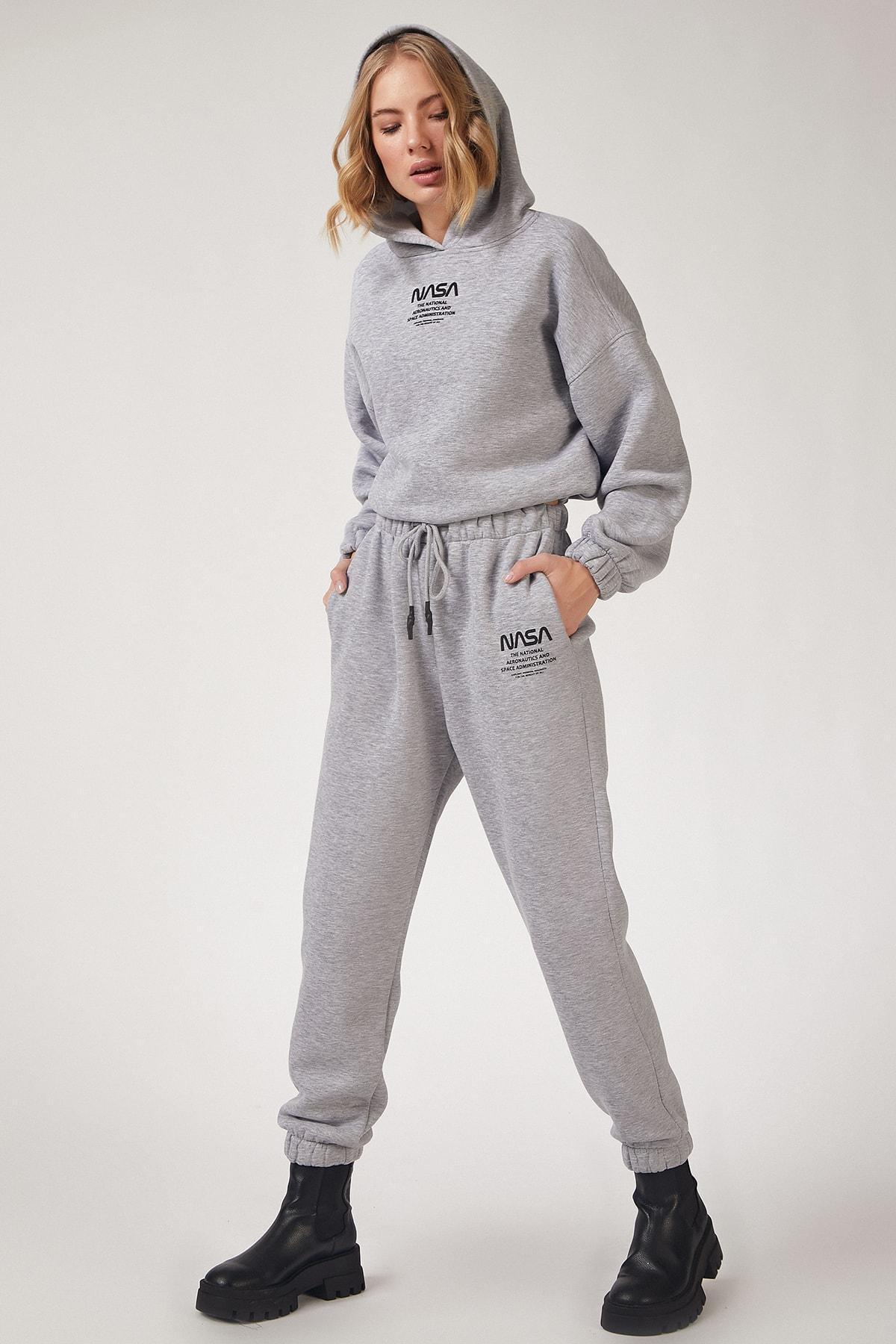 Grey Regular Fit Sweatsuit, , large image number 0