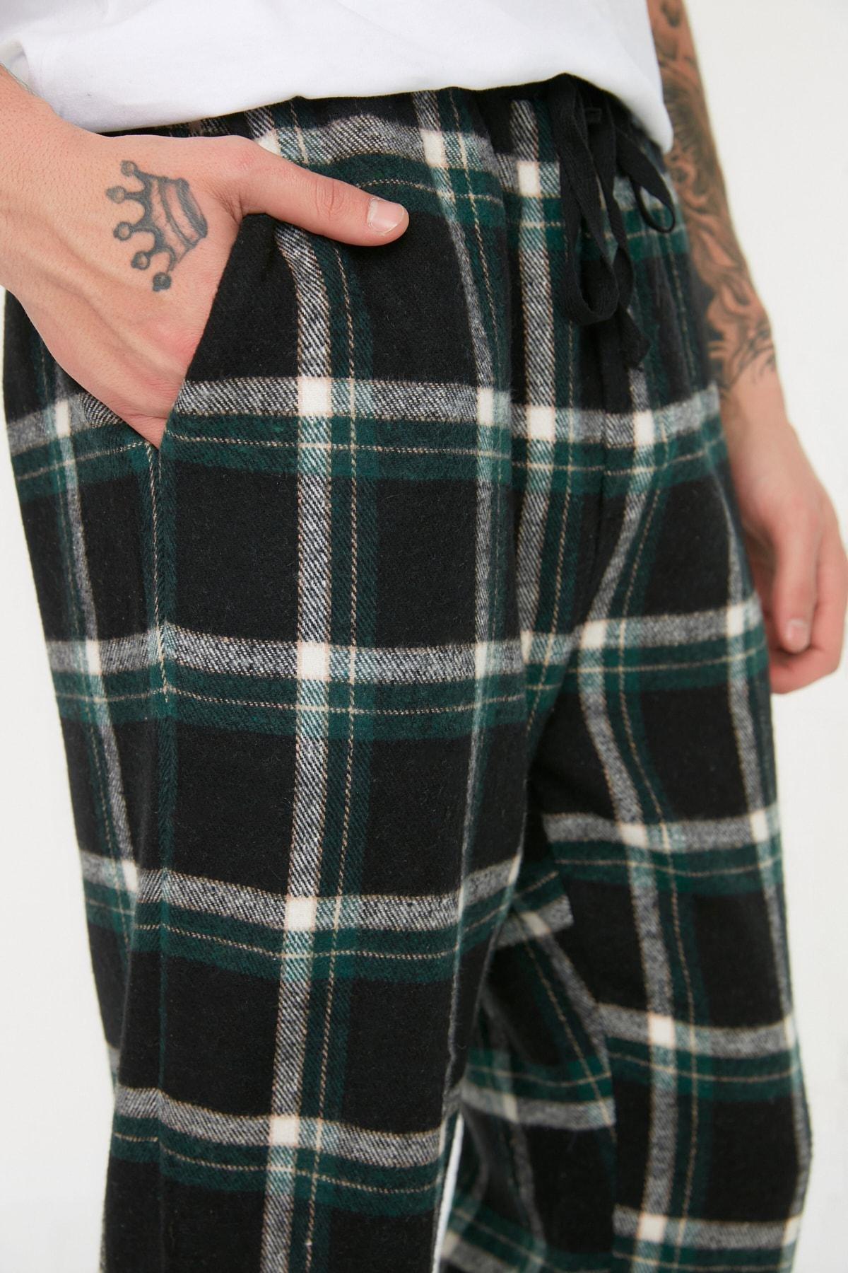 Multicolour Relaxed Pajama Bottoms, , large image number 2