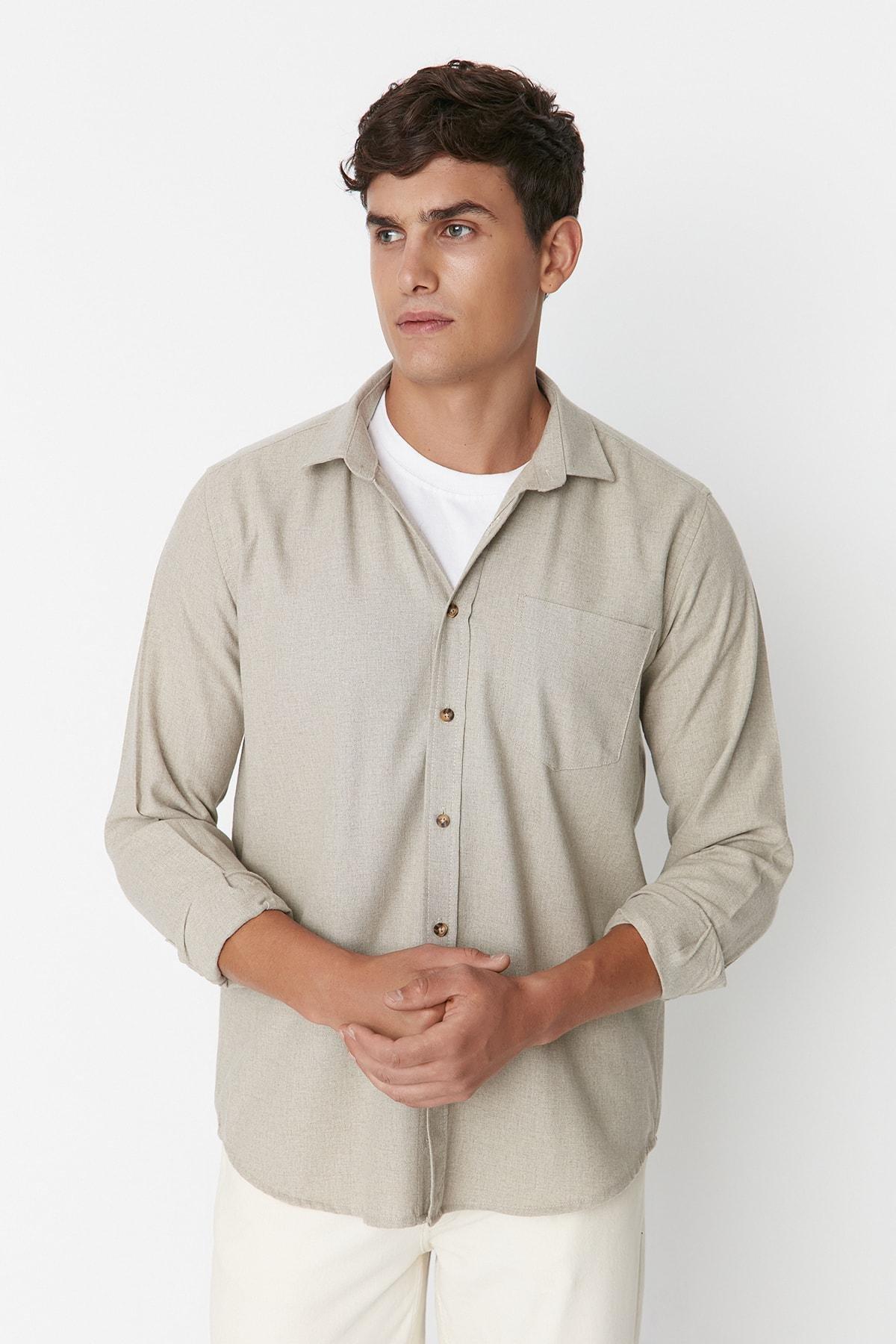 Brown Collared Shirt, , large image number 0