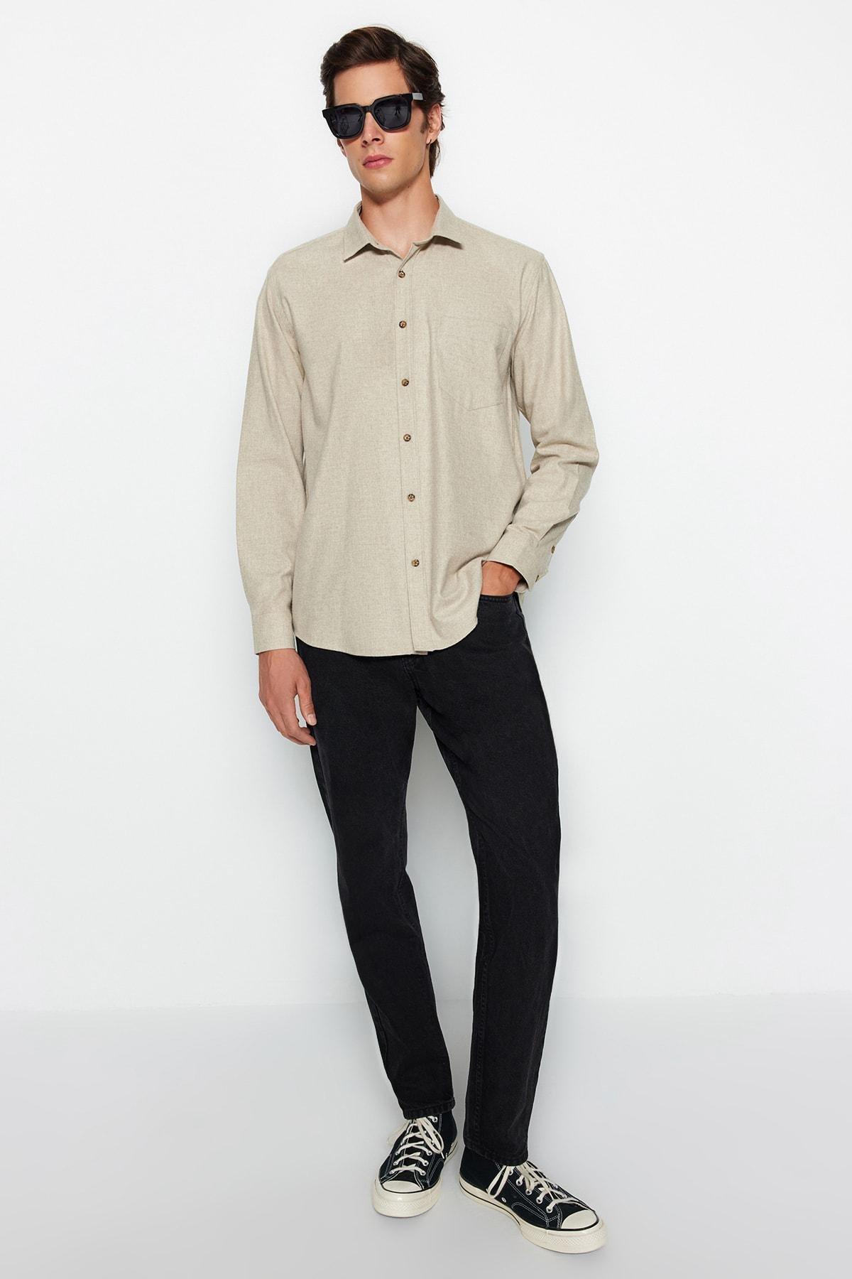 Brown Collared Shirt, , large image number 3