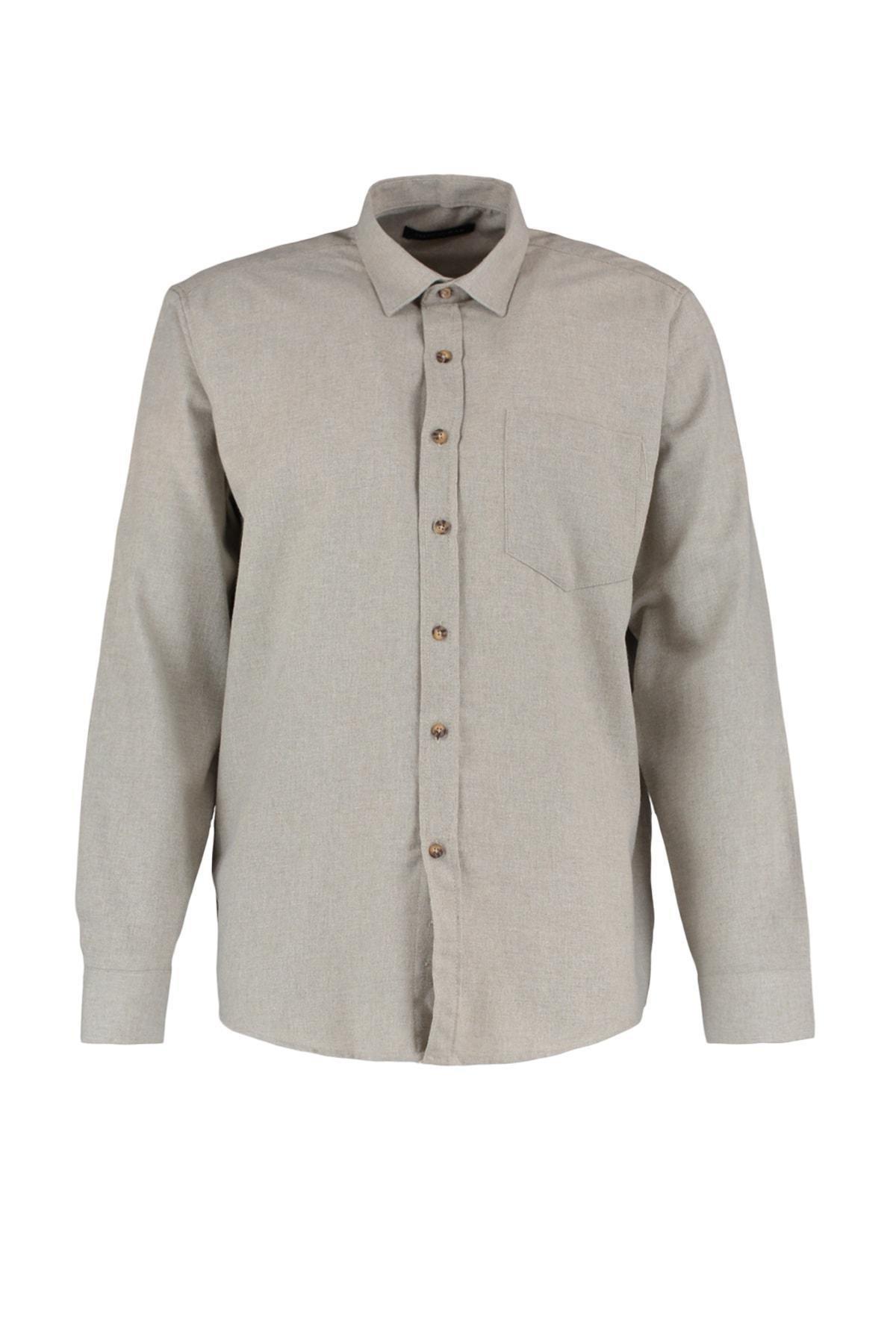 Brown Collared Shirt, , large image number 5