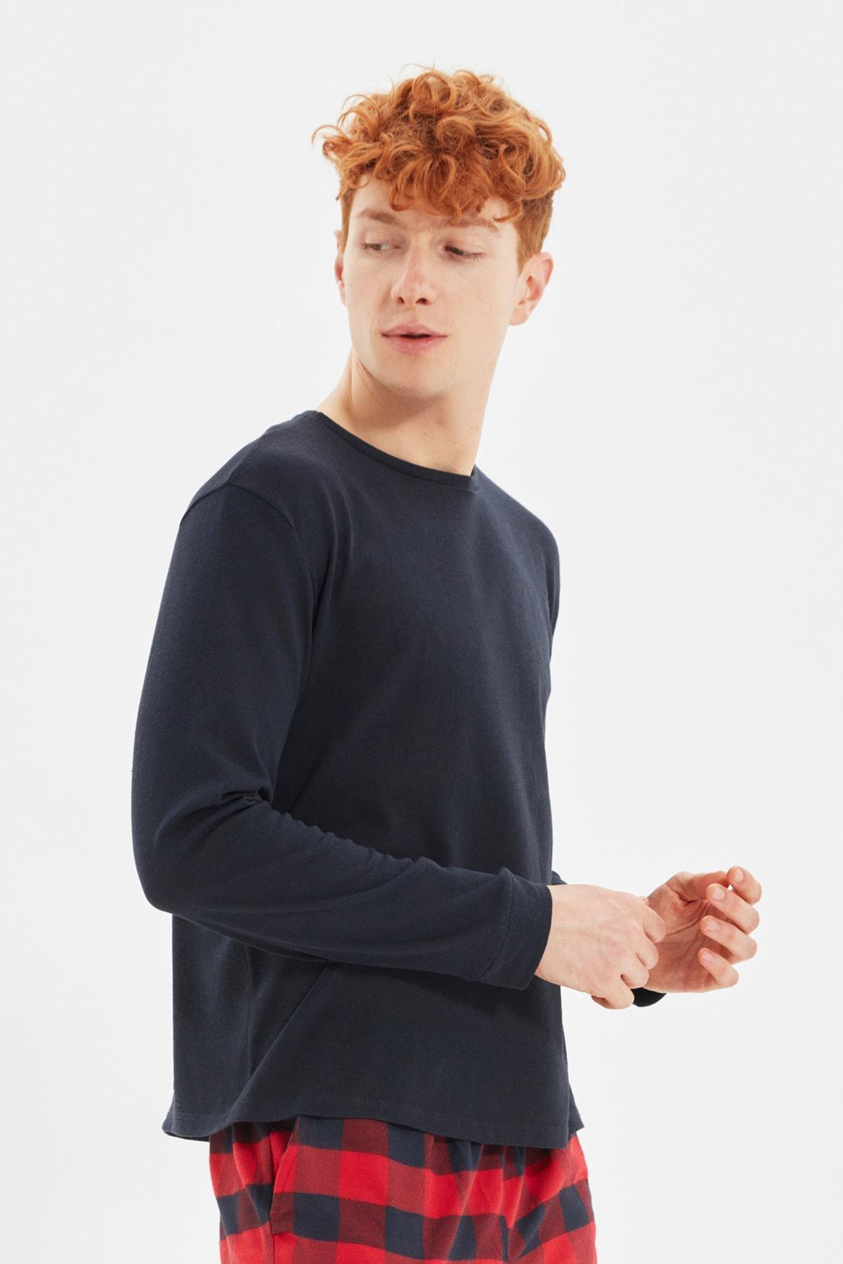 Multicolour Plaid Pyjamas Set, Multicolor, medium