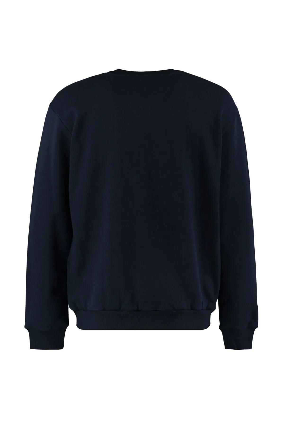 Blue Crew Neck Sweatshirt, , large image number 7