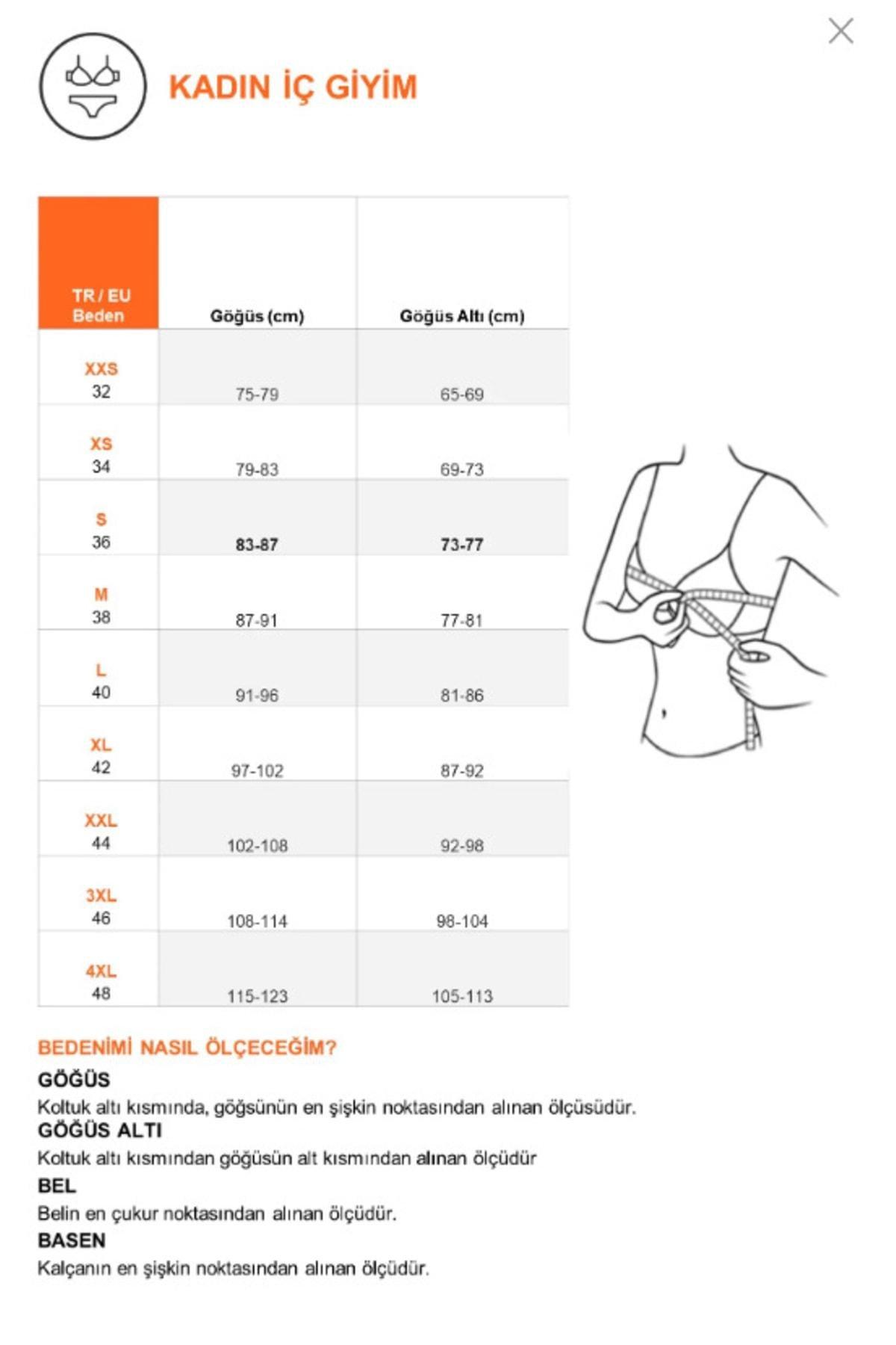 Beige Plain Bra, Beige, large image number 4