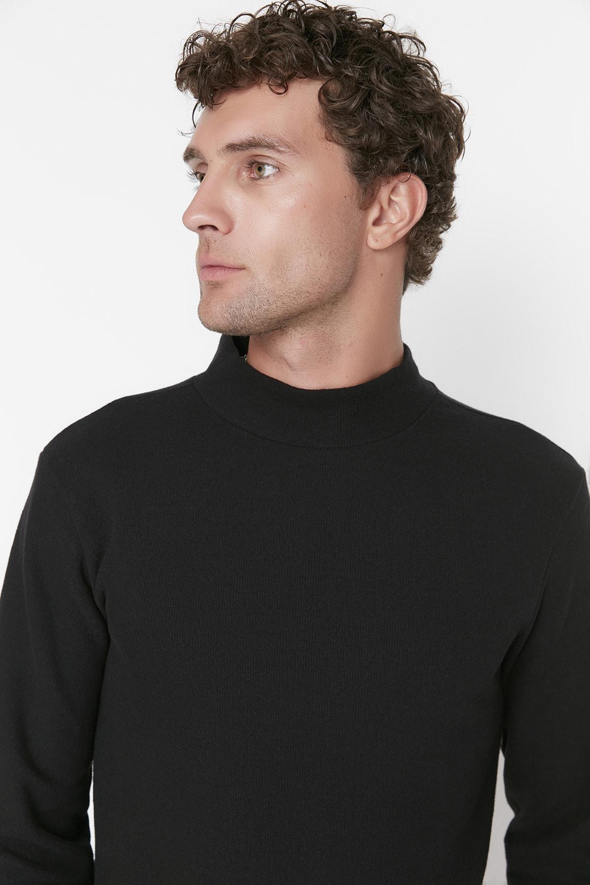 Black Slim T-Shirt, , large image number 2