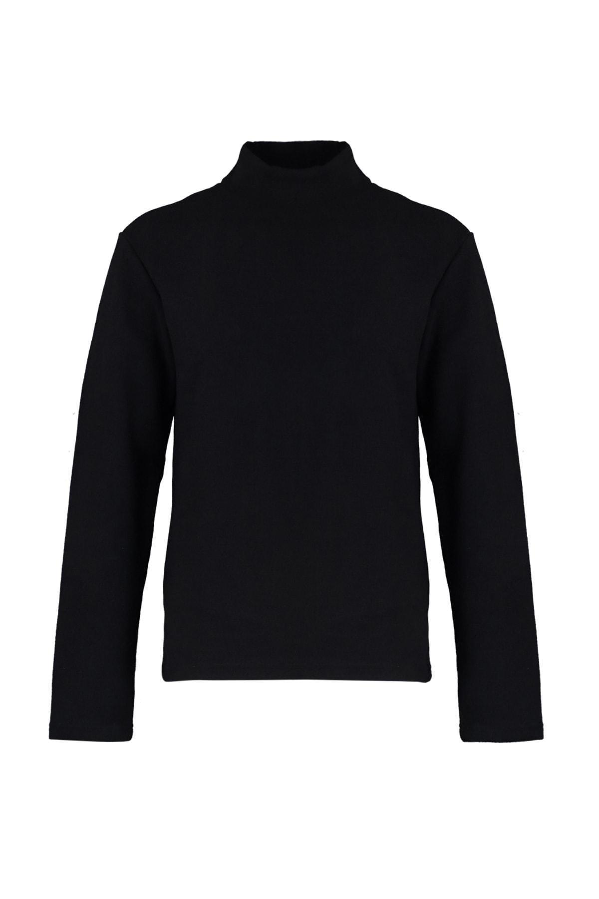Black Slim T-Shirt, , large image number 5