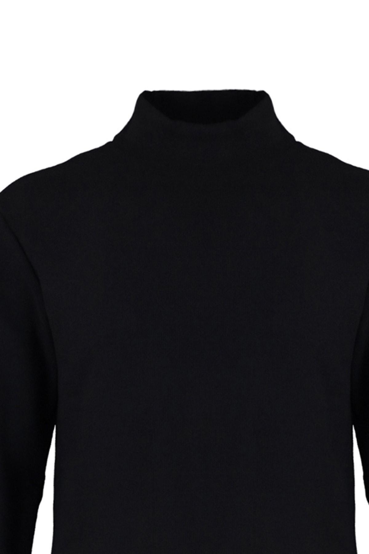 Black Slim T-Shirt, , large image number 7