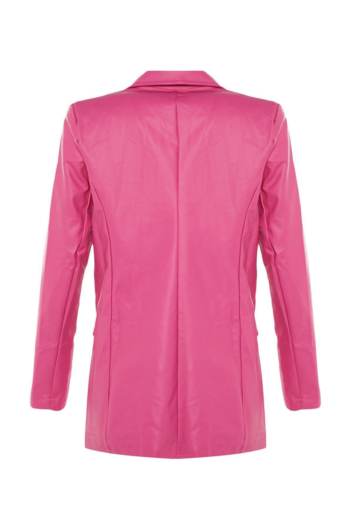 Pink Regular Blazer, Pink, large image number 7