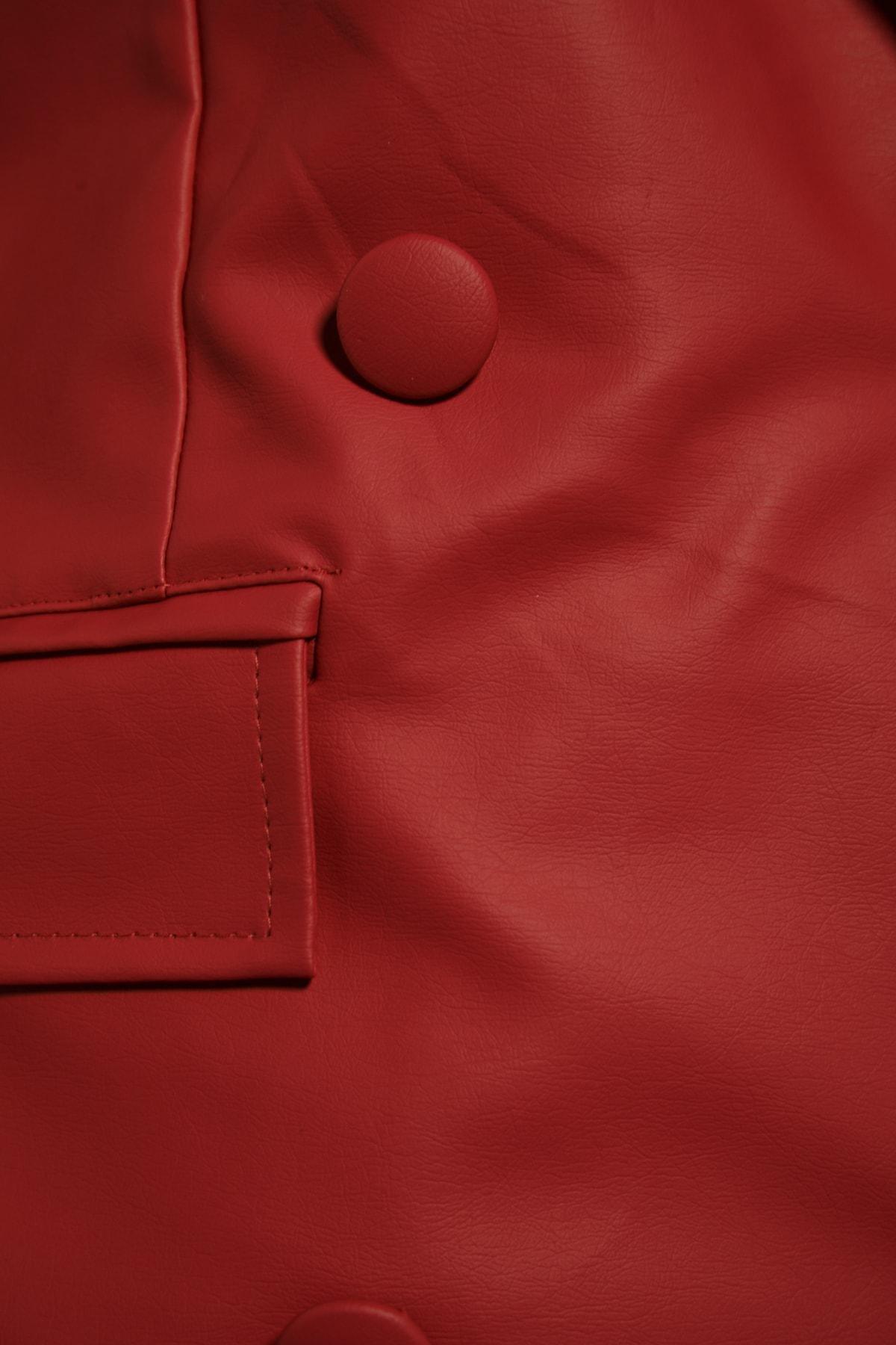 بليزر بقصة عادية، برغندي, Burgundy, large image number 6