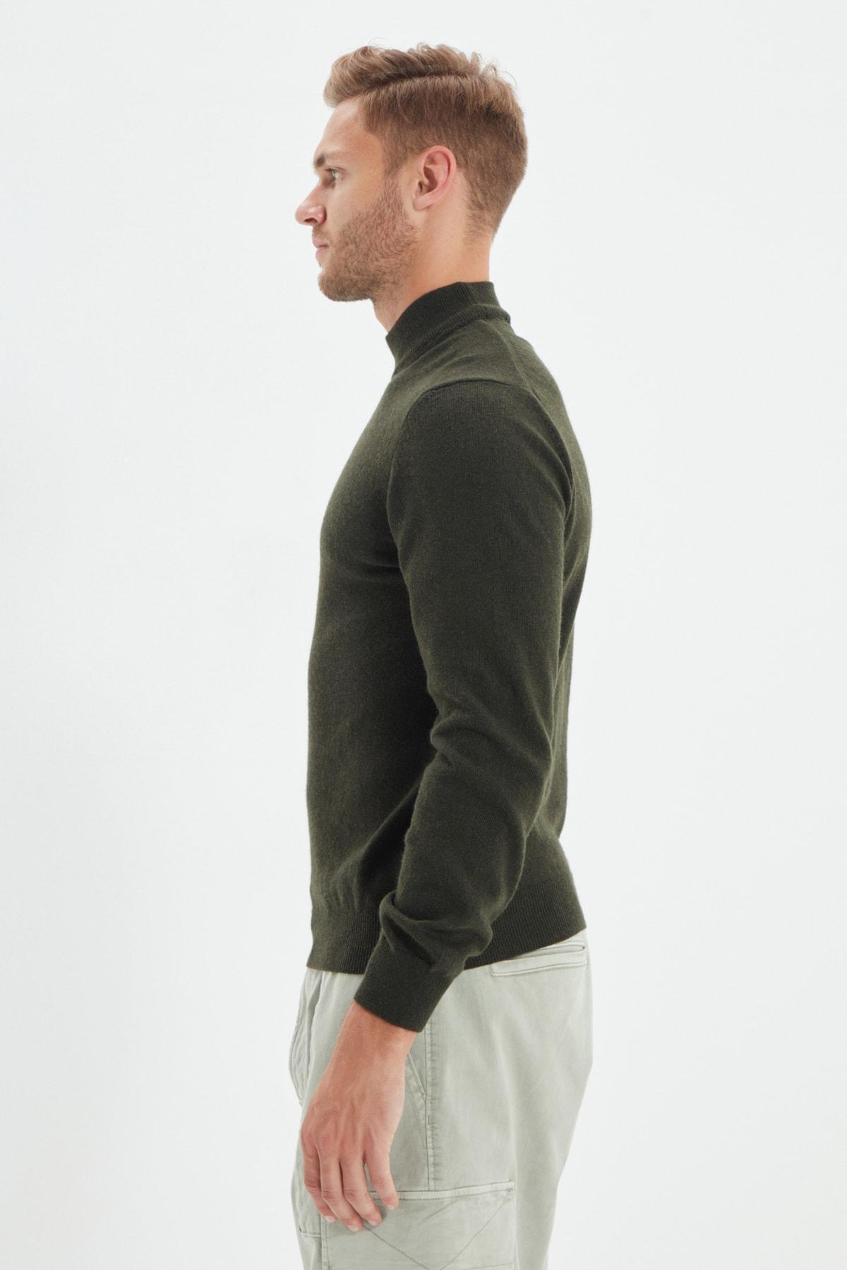 Brown Fitted Blouse, , large image number 4