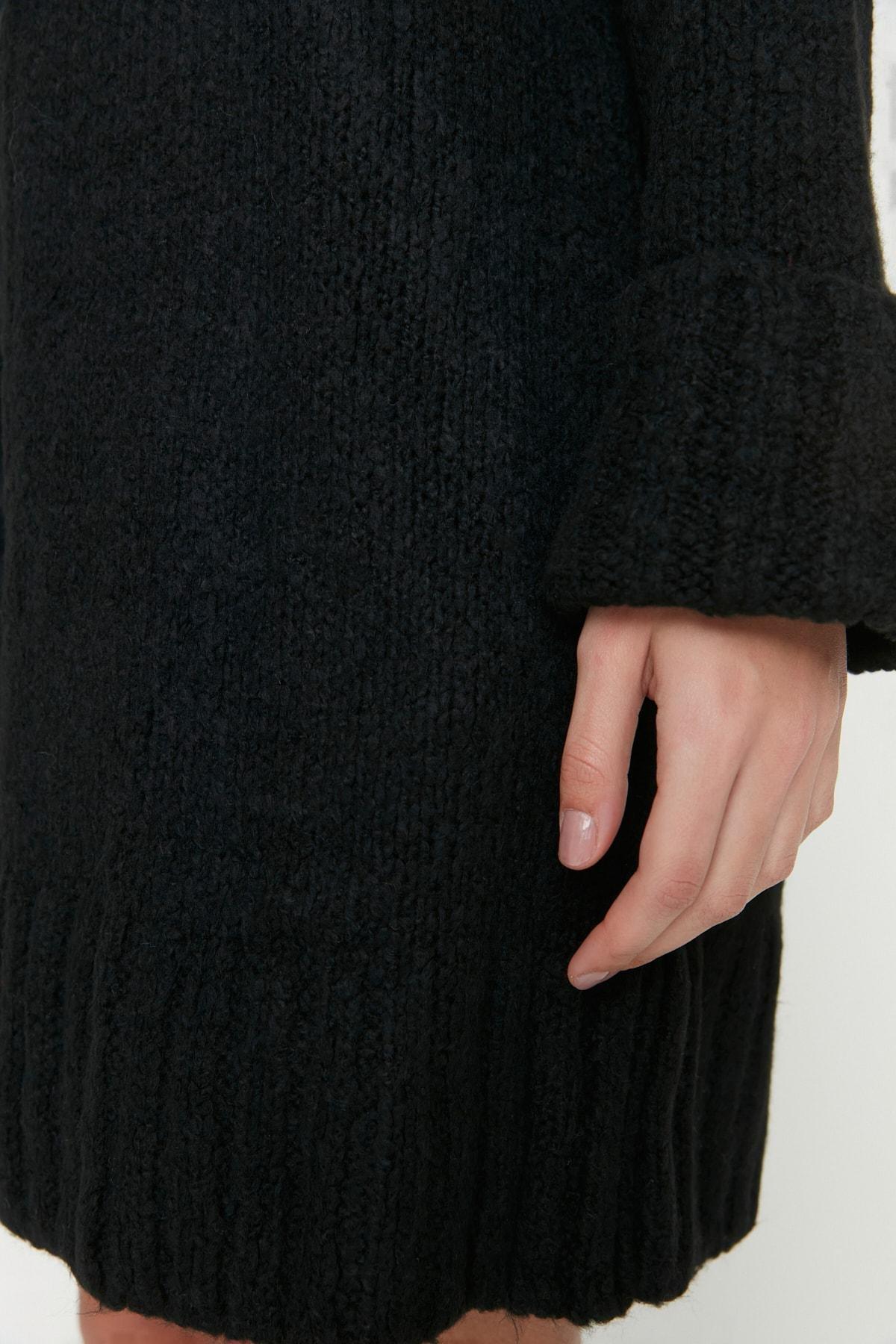Black Regular V Neck Cardigan, , large image number 2
