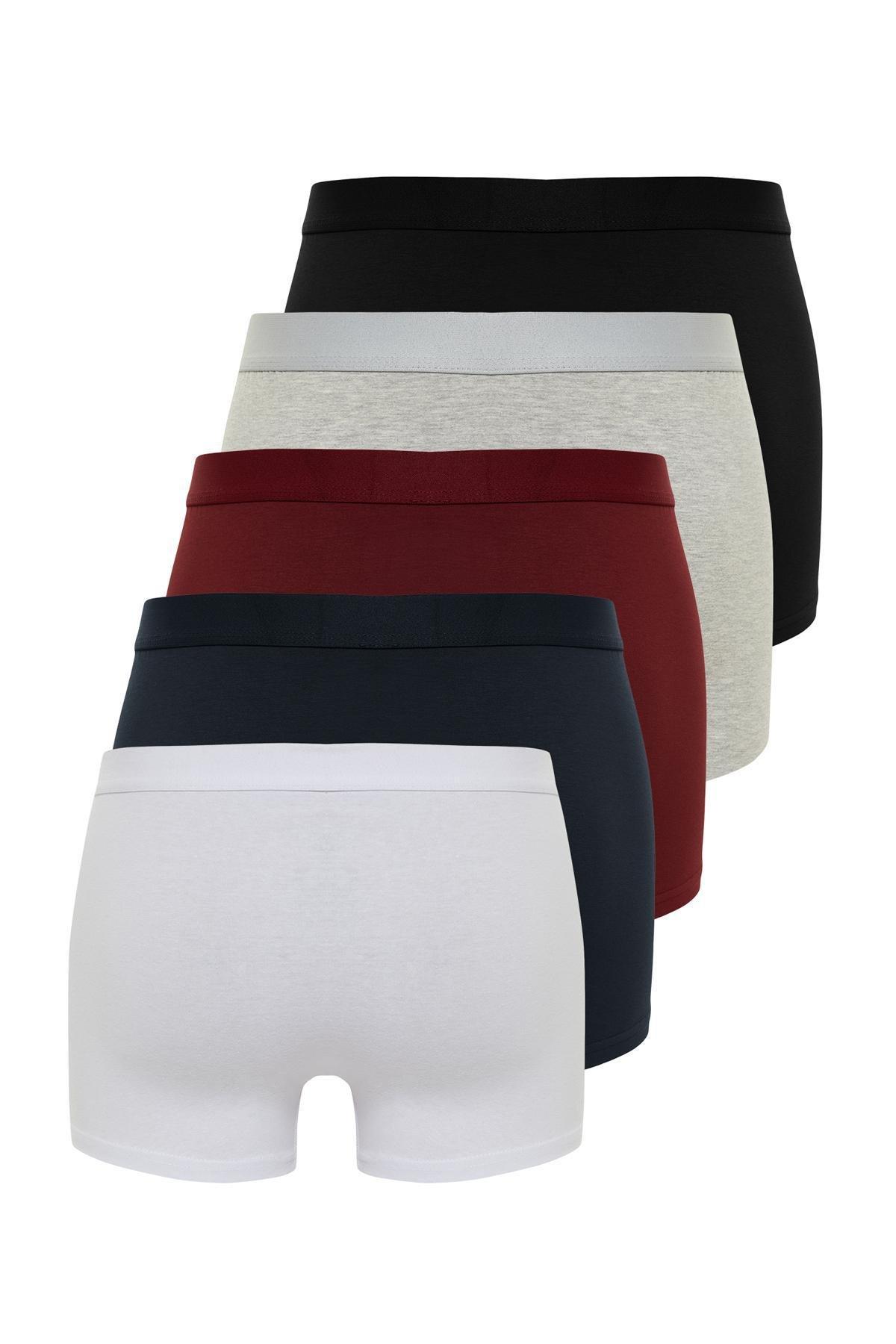 Multicolour Basic 5-Pack Boxers, , large image number 1