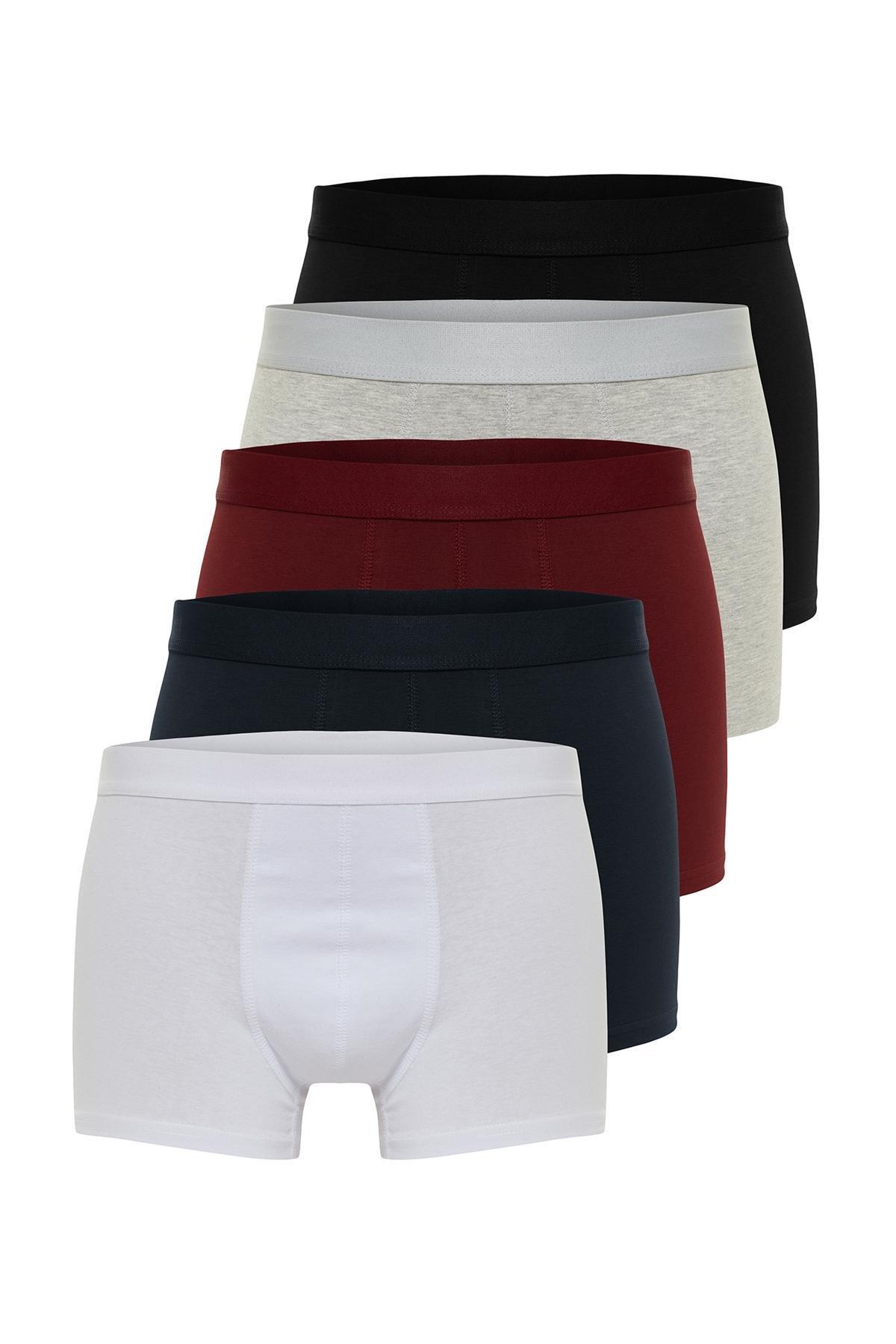Multicolour Basic 5-Pack Boxers, , large image number 2