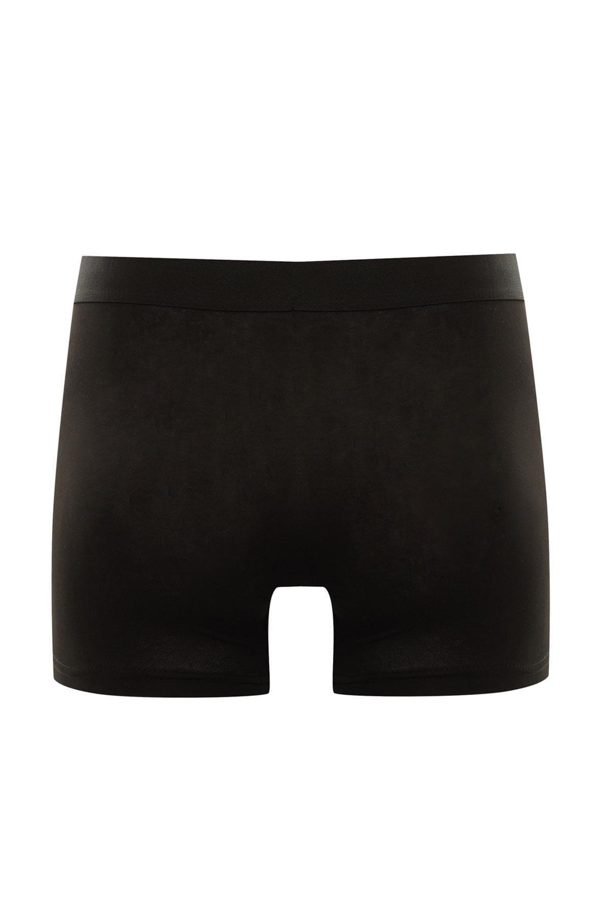 Black Boxer Shorts, Set Of 5, , large image number 5