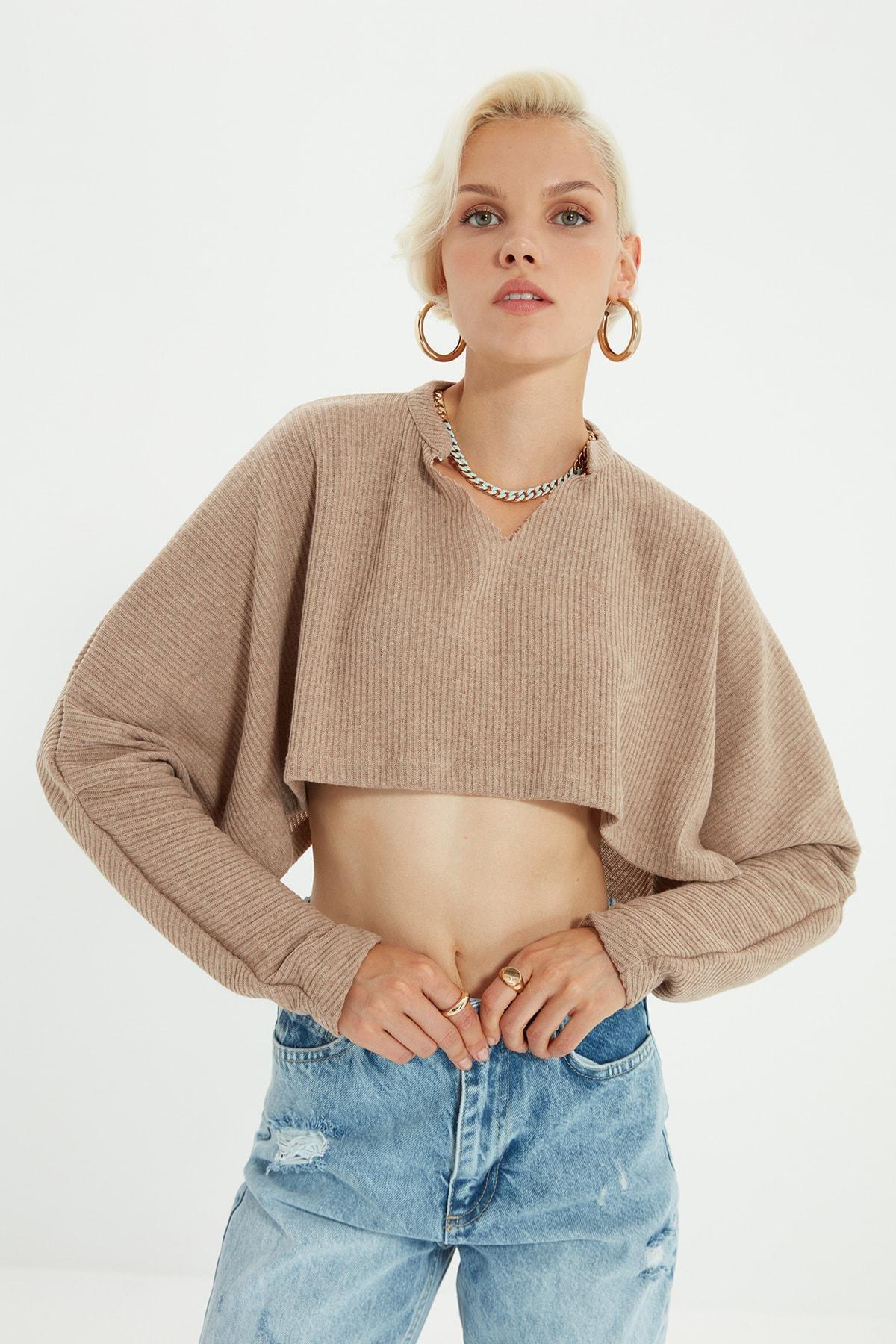 Beige Regular Blouse, , large image number 5